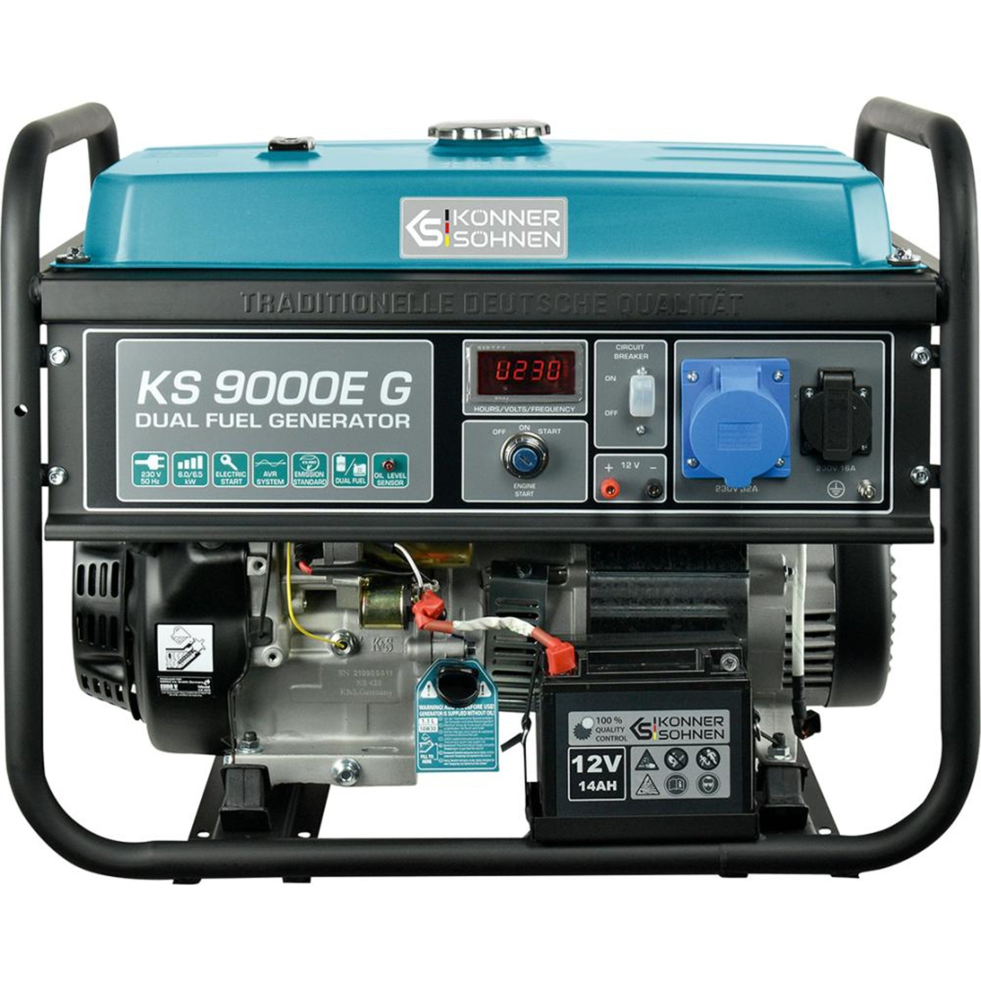 nzin Generator Hyrid 6,5 kW, Gas+nzin