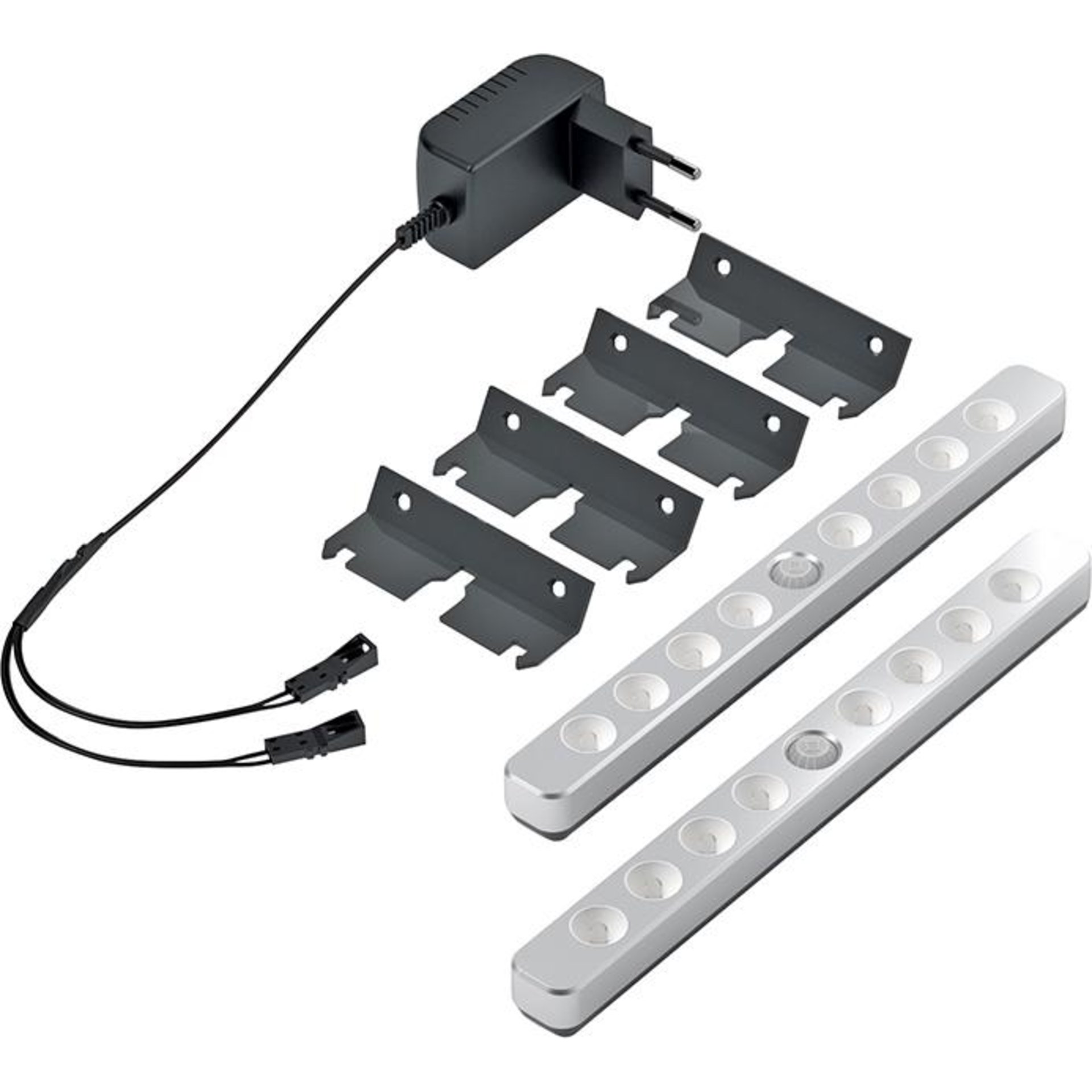 LuckyLine 2er Set nw LED-Verl. Montage, EVG