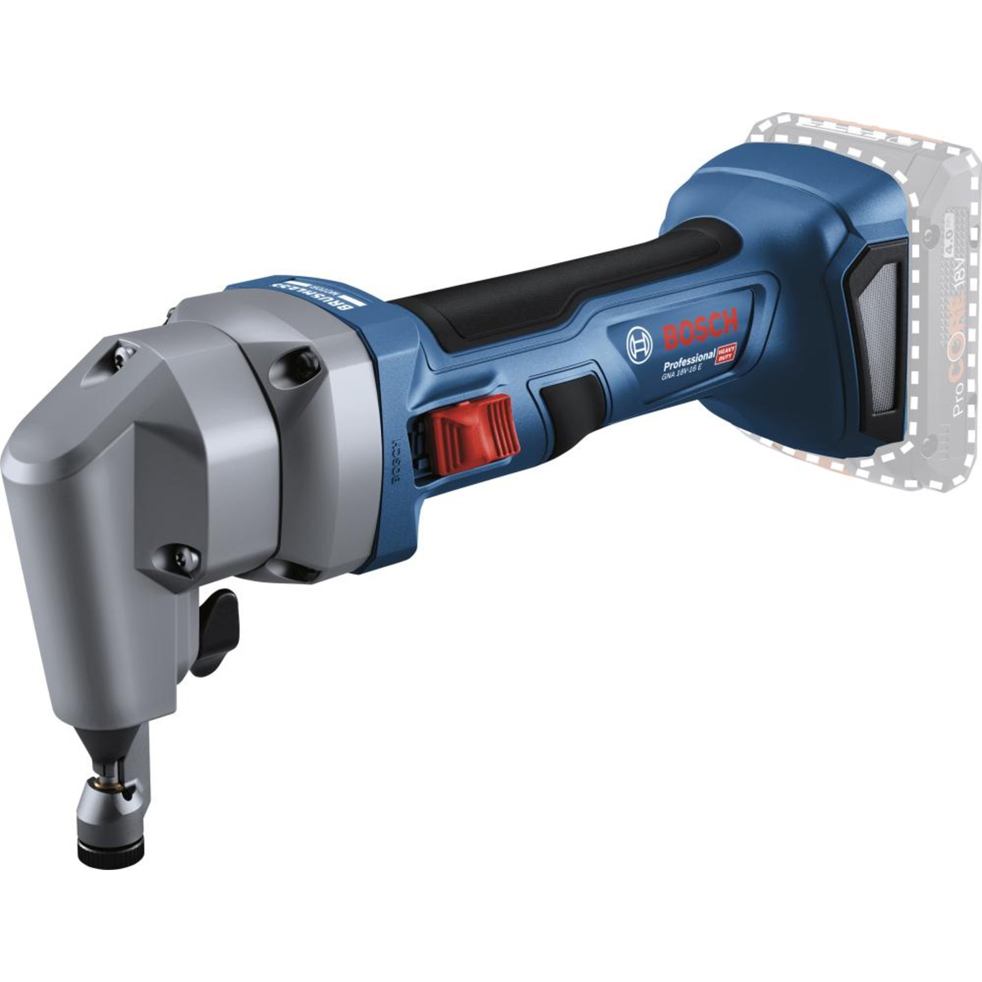 Akku-Nager solo GNA 18V-16 E Bosch ohne Akku ohne Ladegerät Karton