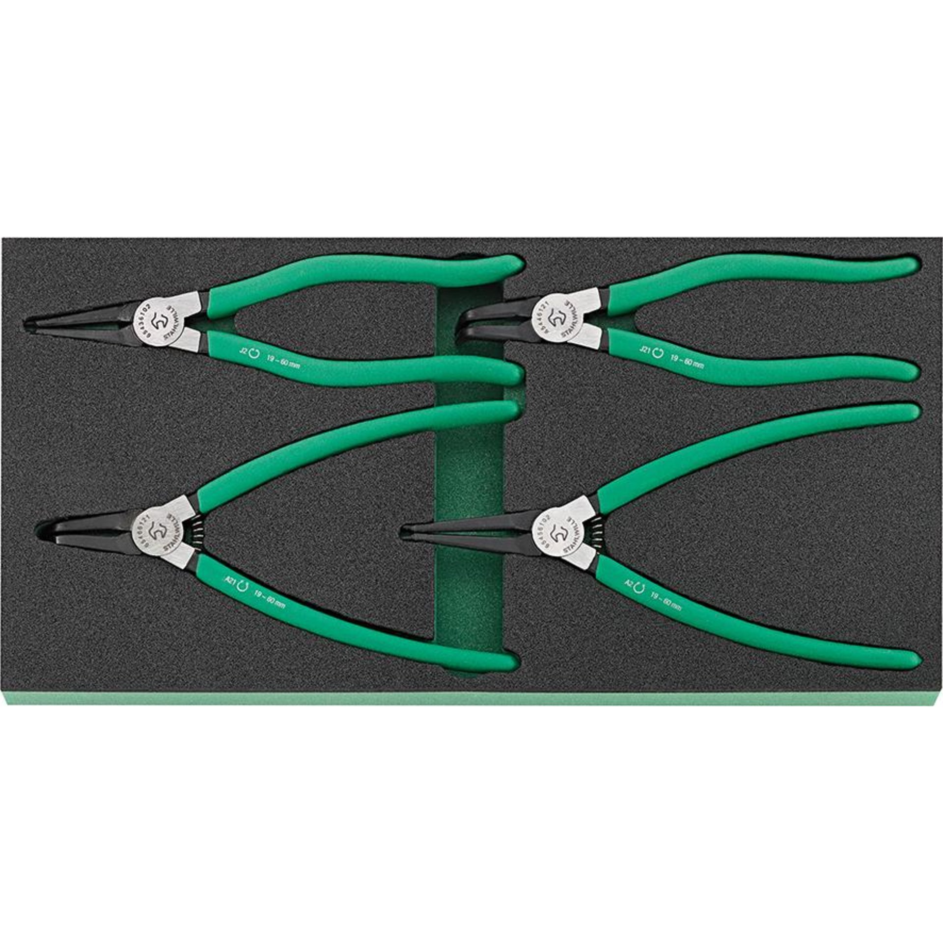 Werkzeugmodul 1/3 Sicherungsringzangen TCS 10 821/4 Stahlwille