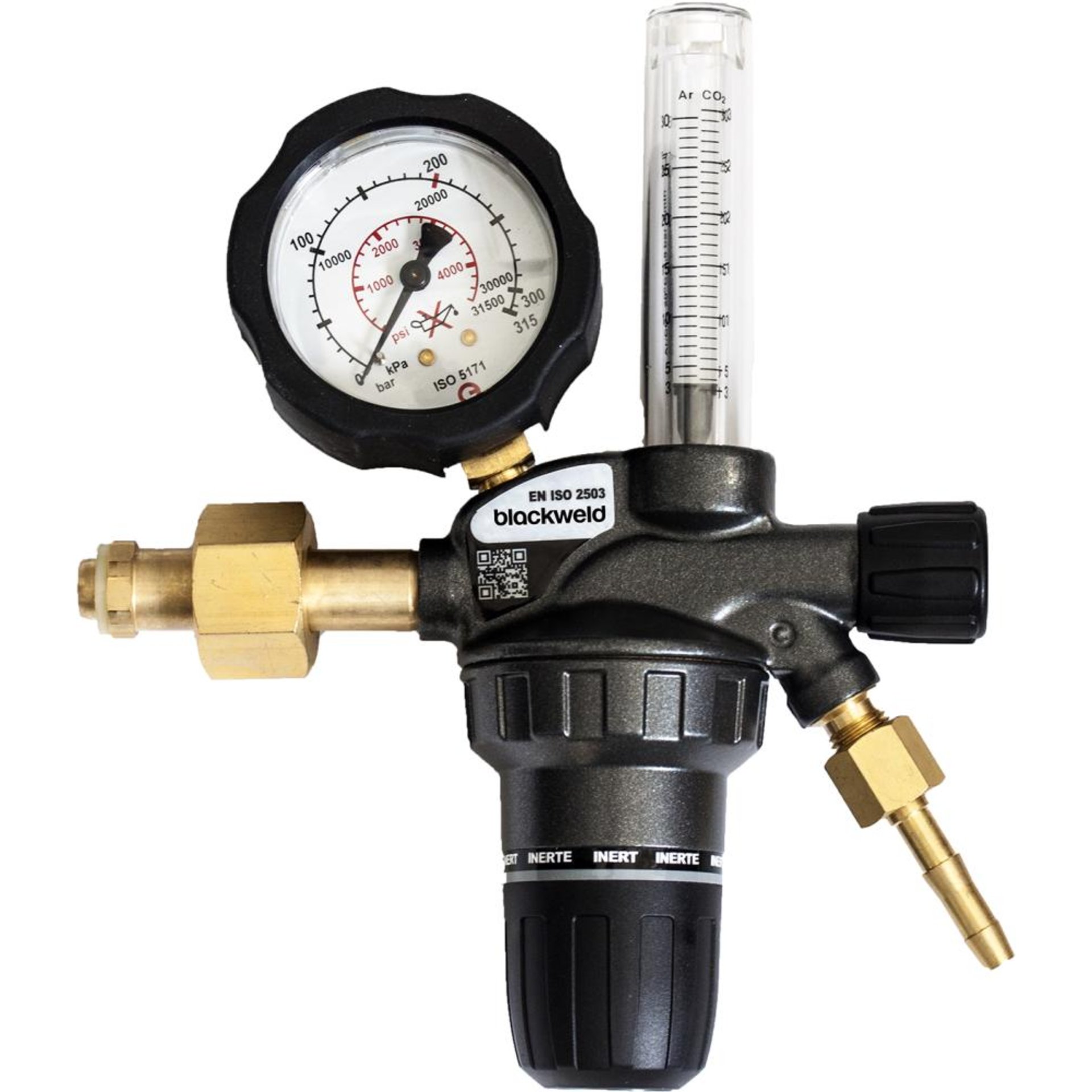 Flaschendruckminderer Argon/CO2 FLOWMETER BLACKWELD