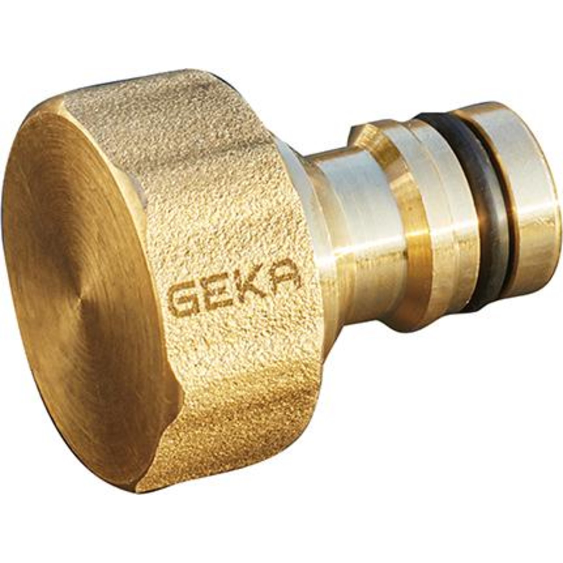 GEKA plus-Verschluss- Stecker, Stecksystem, KTW, Messing SB