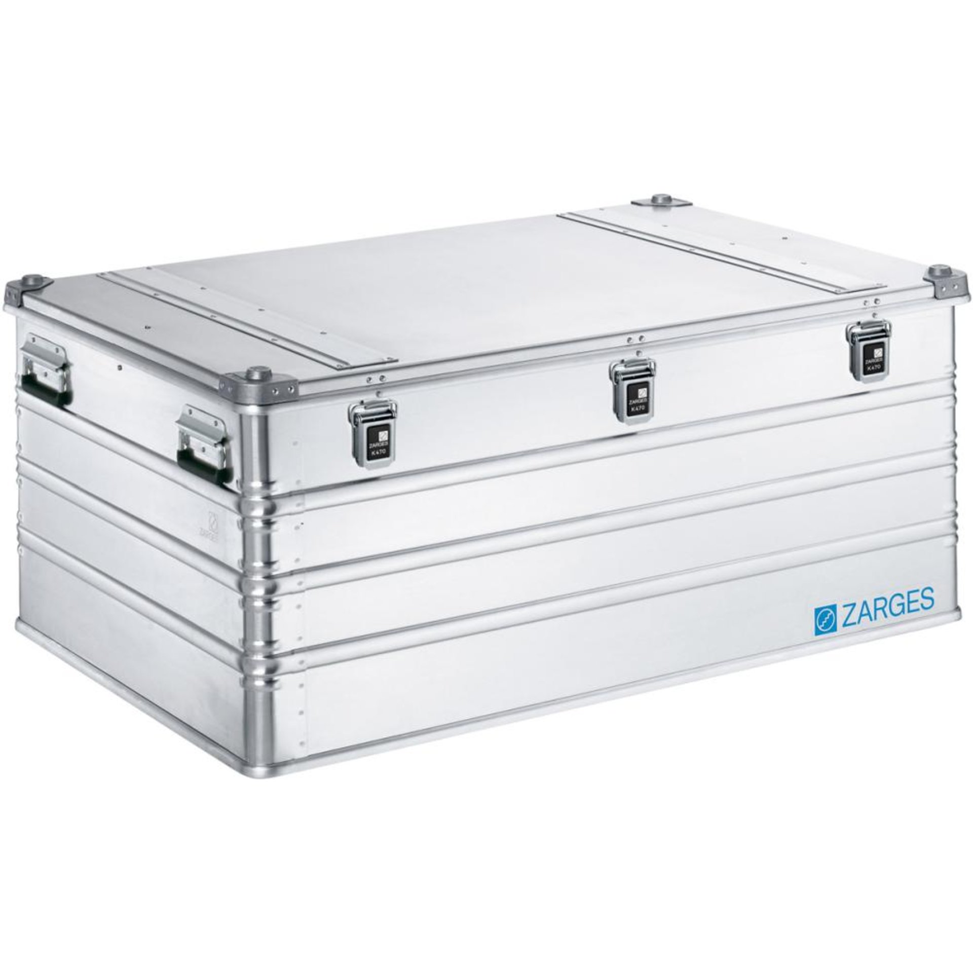 Alu-Kiste K470 41 45 l IM: ca. B1150xT750xH480mm2 Griffe ZARGES