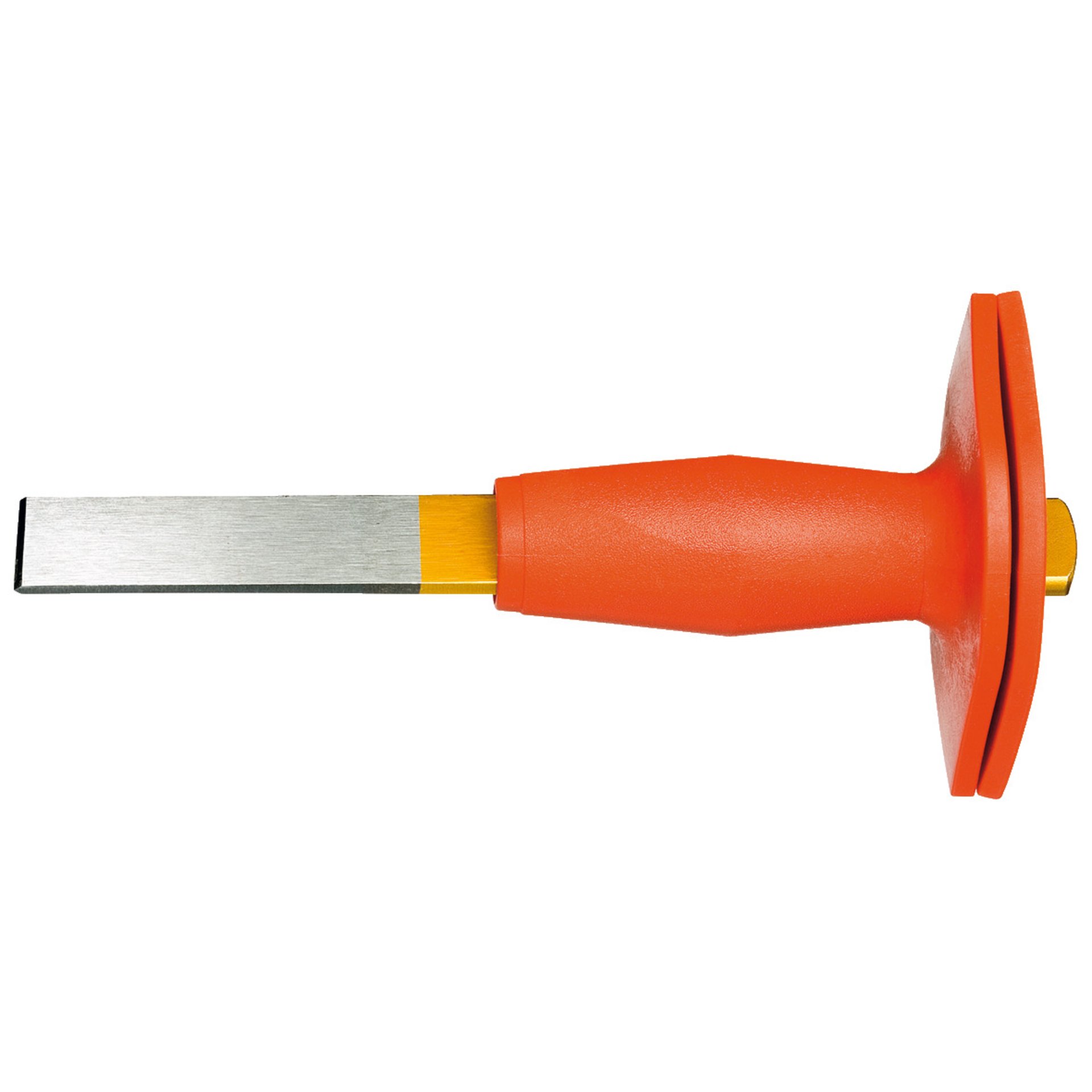 104 HS Schlitzmeißel flachoval, mit Handschutz 240x26x7 mm