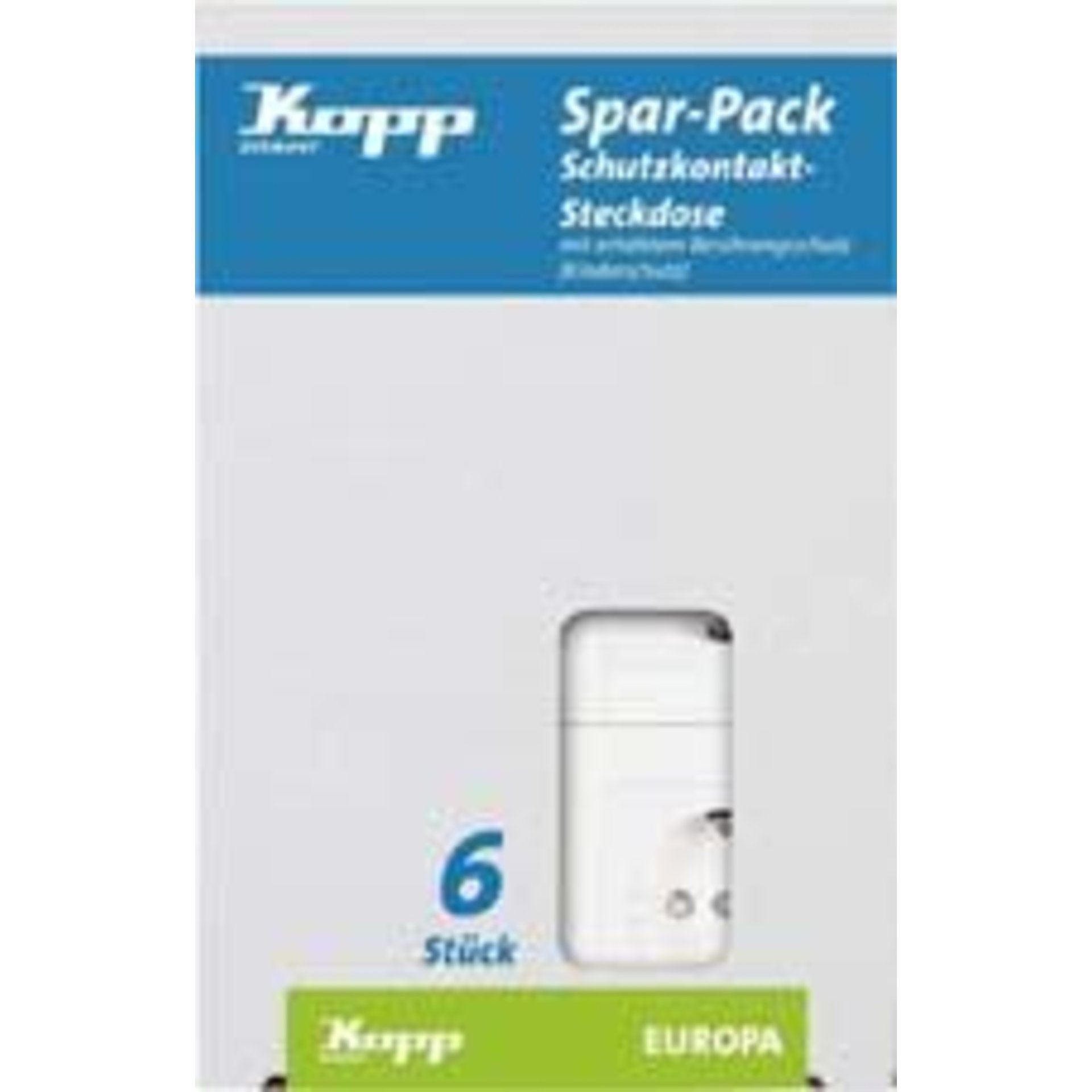 Schuko-Steckdose 1-f. UP m. Kinderschutz EUROPA arKopp