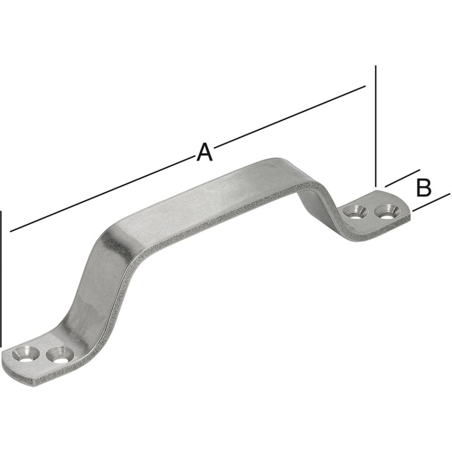 Handgriff, Edelstahl