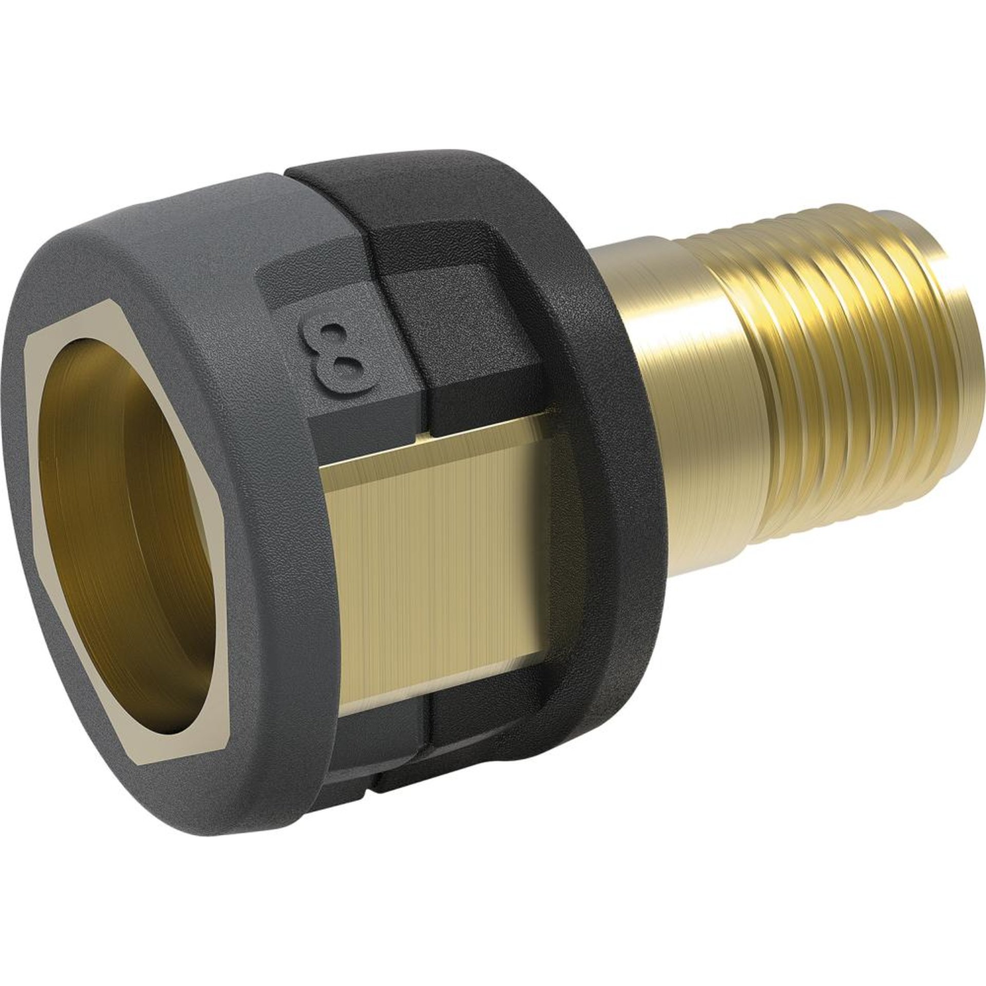 Adapter mit EasyLock für Strahlrohr