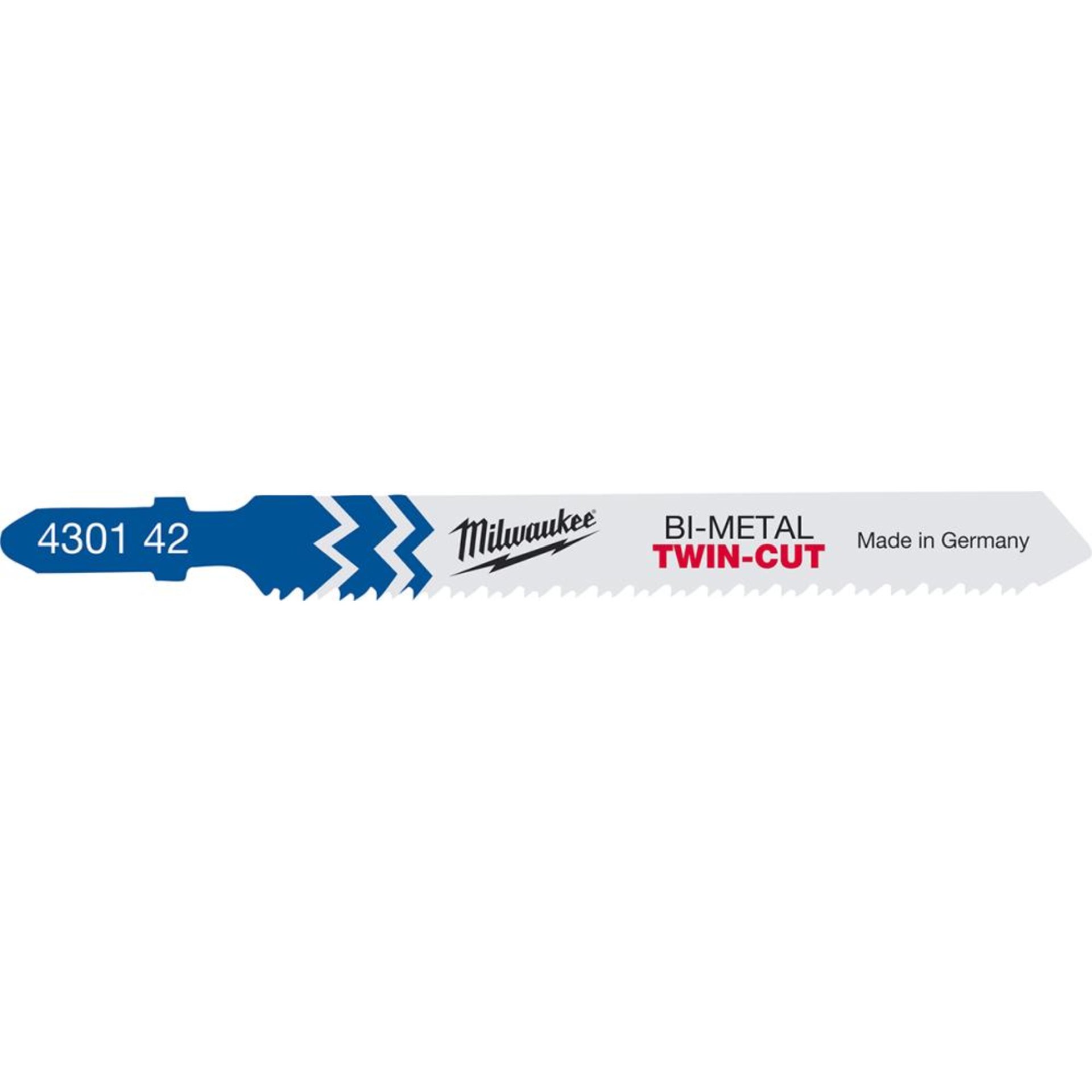 Stichsägeblatt Metall Bi-Metall TWIN-CUT T123XF91 x 2,5/1,8 mm 5er Pack Milwaukee