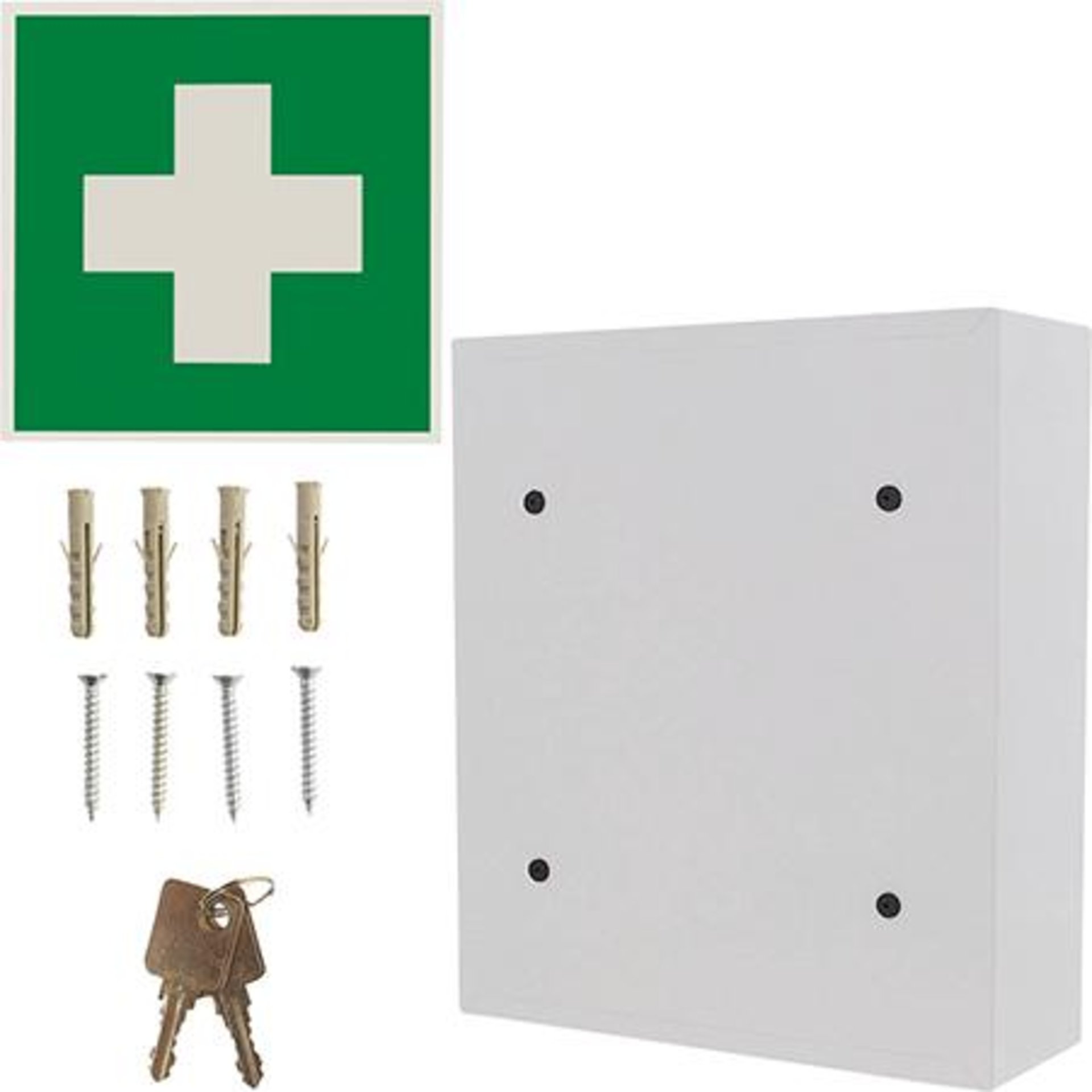 T01275 MK1 Zylinderschloss Weiss