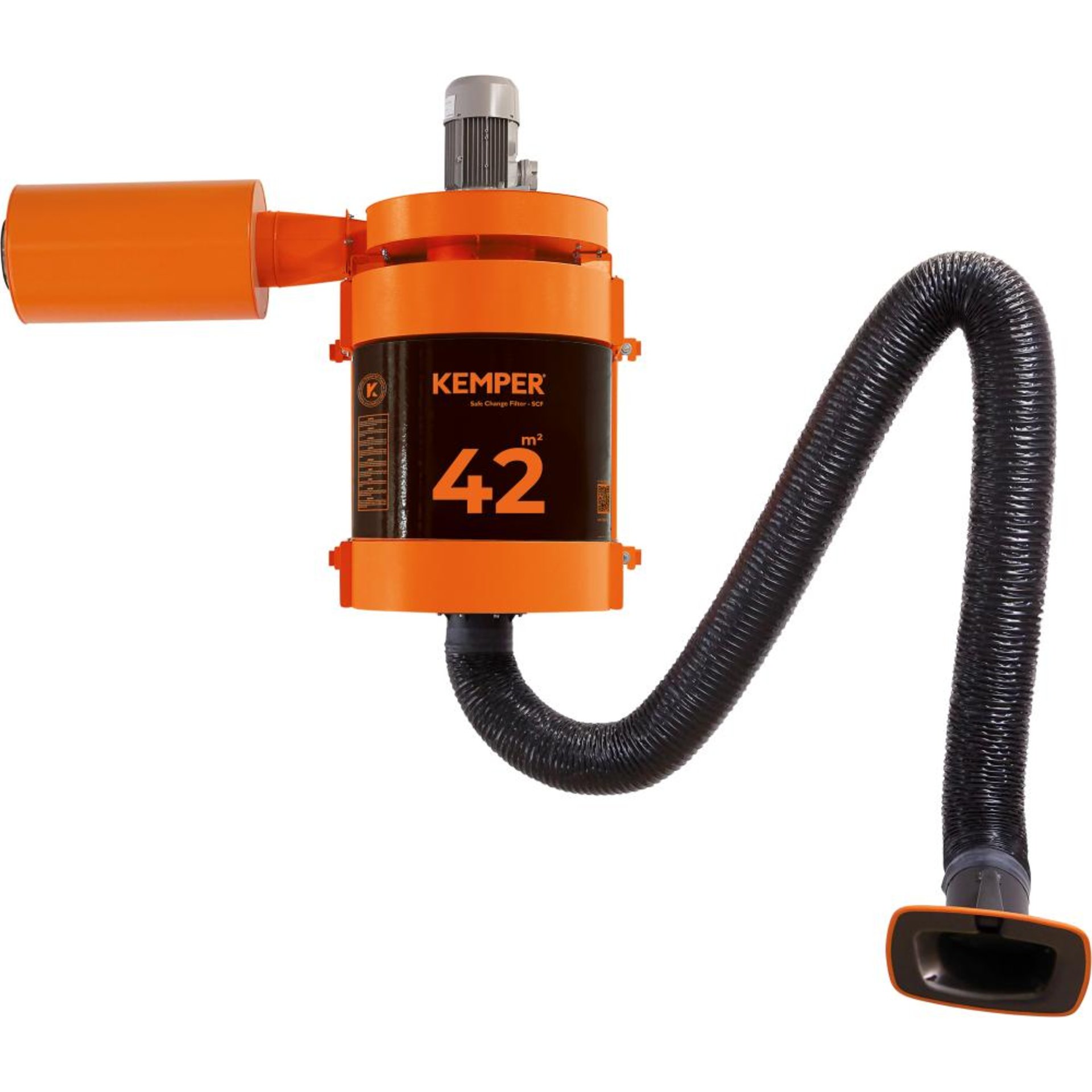 MaxiFil stationär 4m Arm, Schlauch