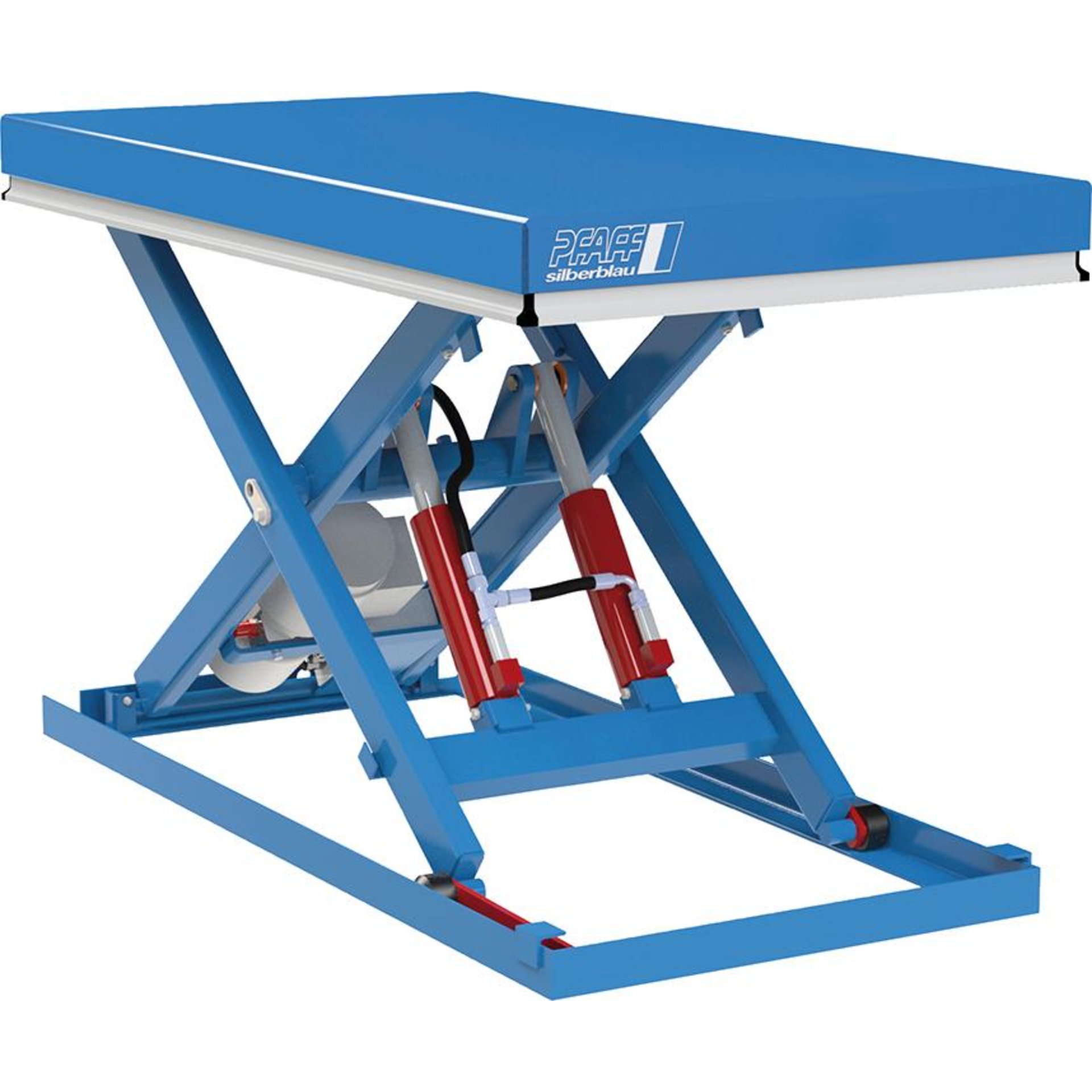 Hubtisch-HTP-20-800 Plattform B1000xT2000 mm Hubhöhe 800 mm Tragkraft 2000 kg