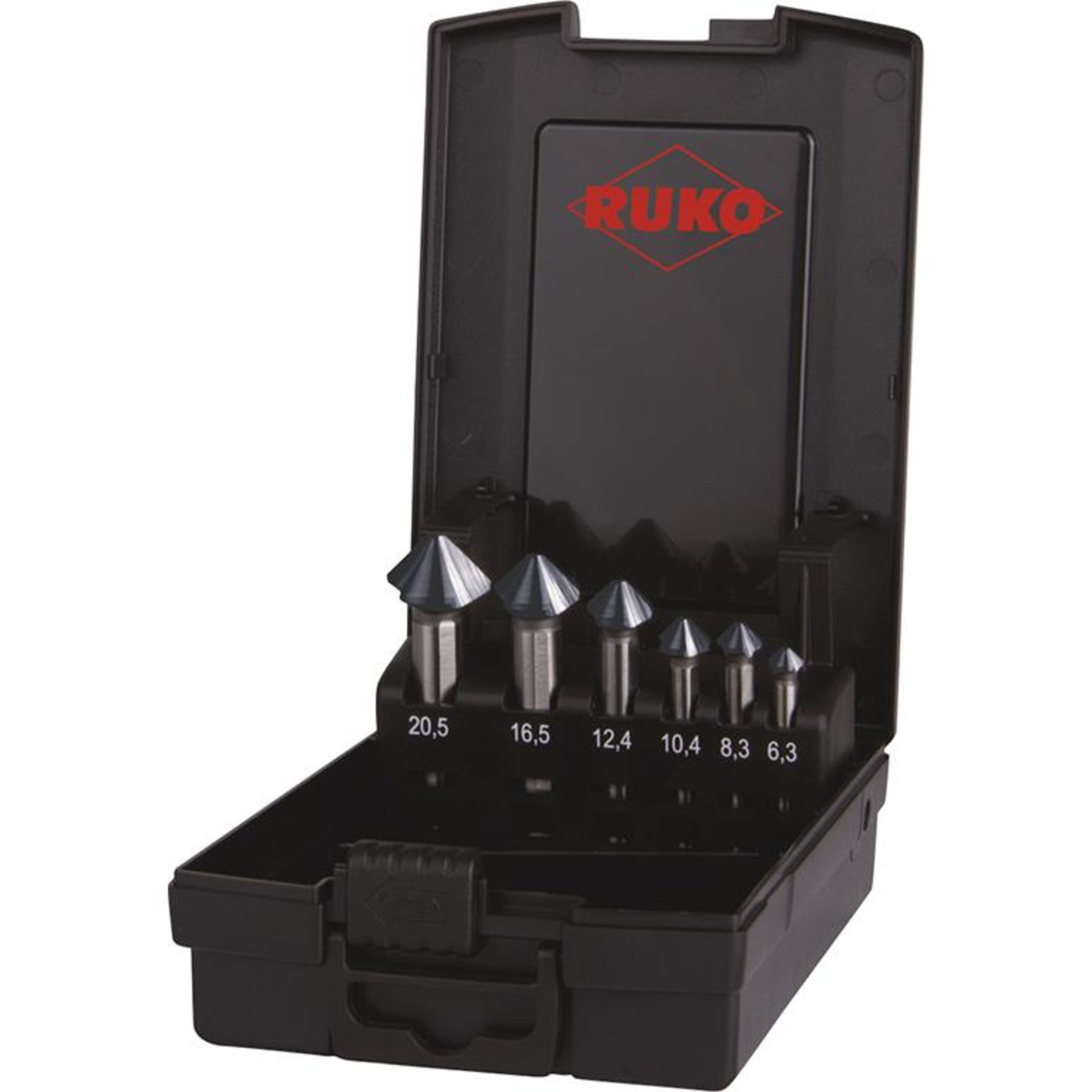 Kegelsenker-Satz DIN335C 90Grad HSS-Co5 RUnaTEC D.6,3-20,5mm Ku- Kassette ULTIMATECUT RUKO