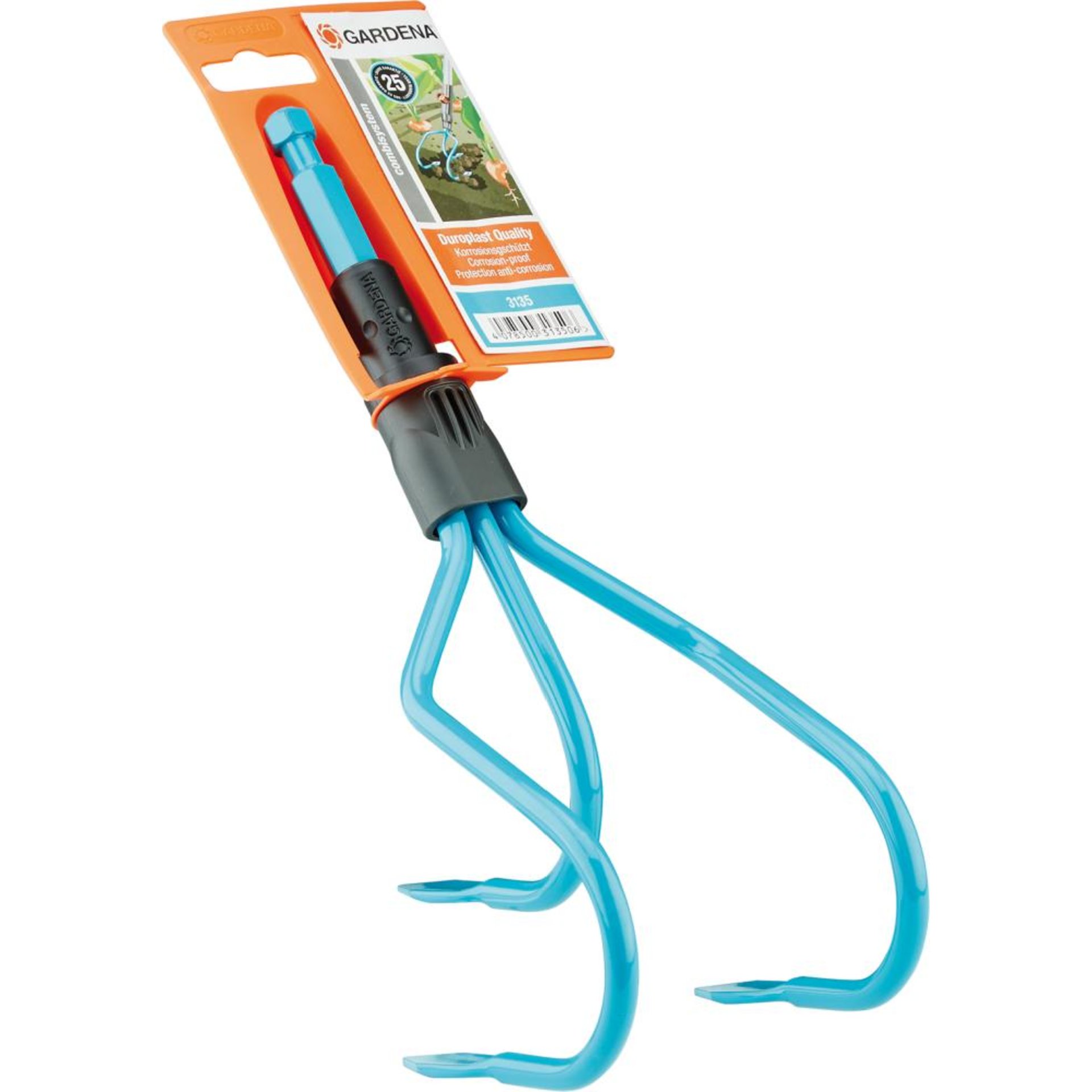 CS.-Kultivator 3 Zinken, 10 cm breit Gardena