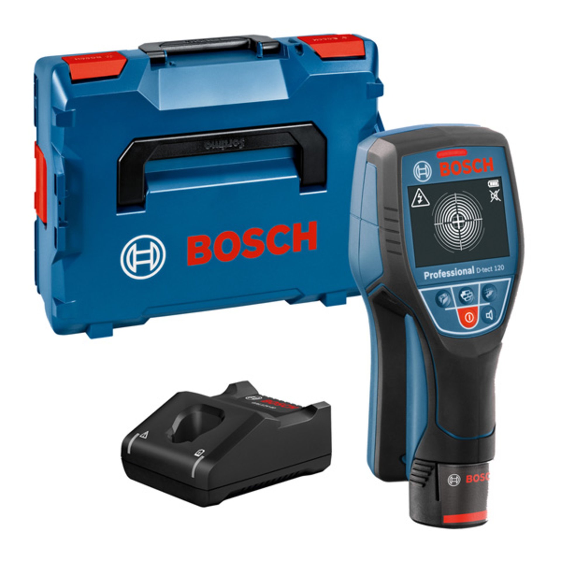 Ortungsgerät D-tect 120, 1 x Akku GBA 12V 2.0Ah in L-BOXX