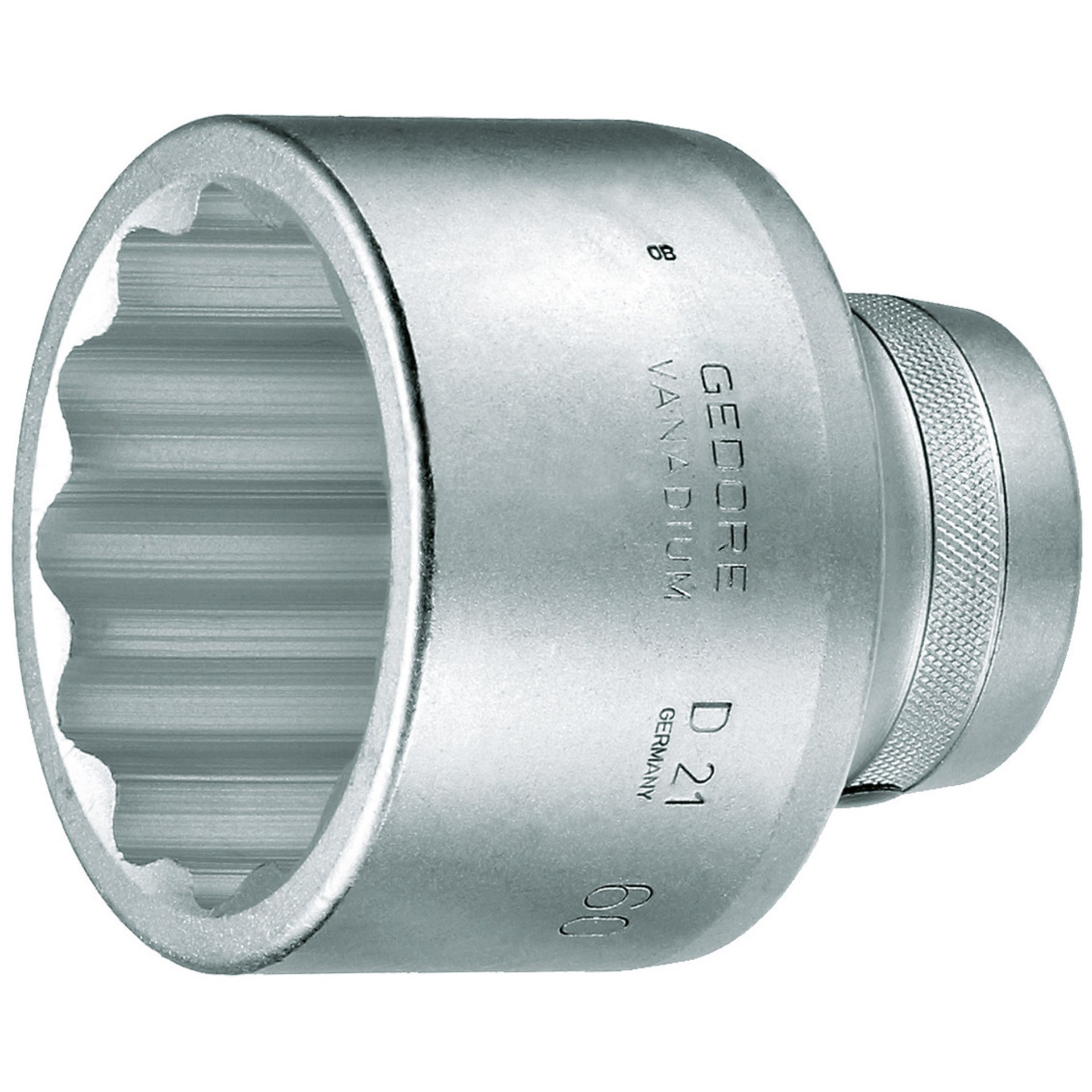 D 21 80 Steckschlüsseleinsatz 1" UD-Profil 80 mm