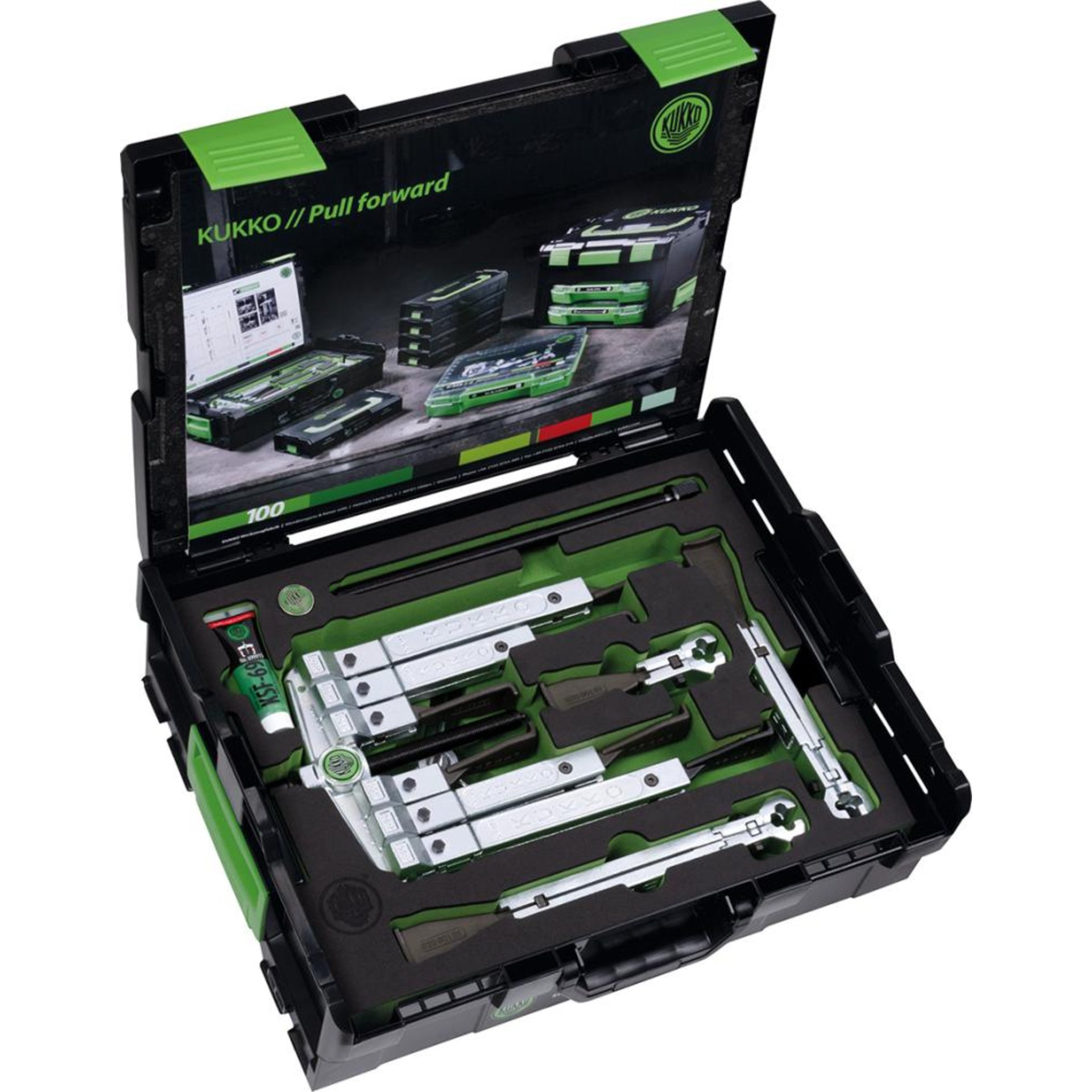 Kombi-Abzieher-Set 2- und 3-armig 120mm KUKKO