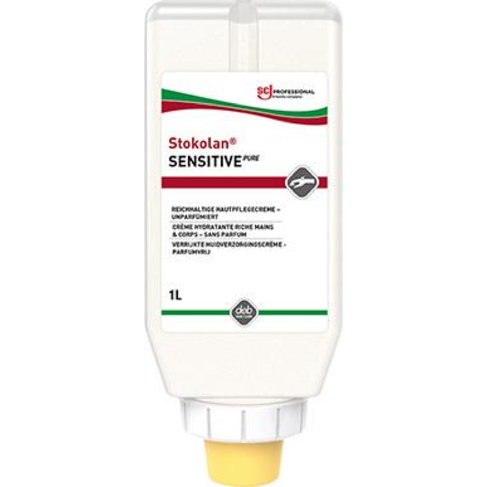 Stokolan Sensitive PURE Hautpflegecreme 1.000 ml Softflasche empfindliche Haut