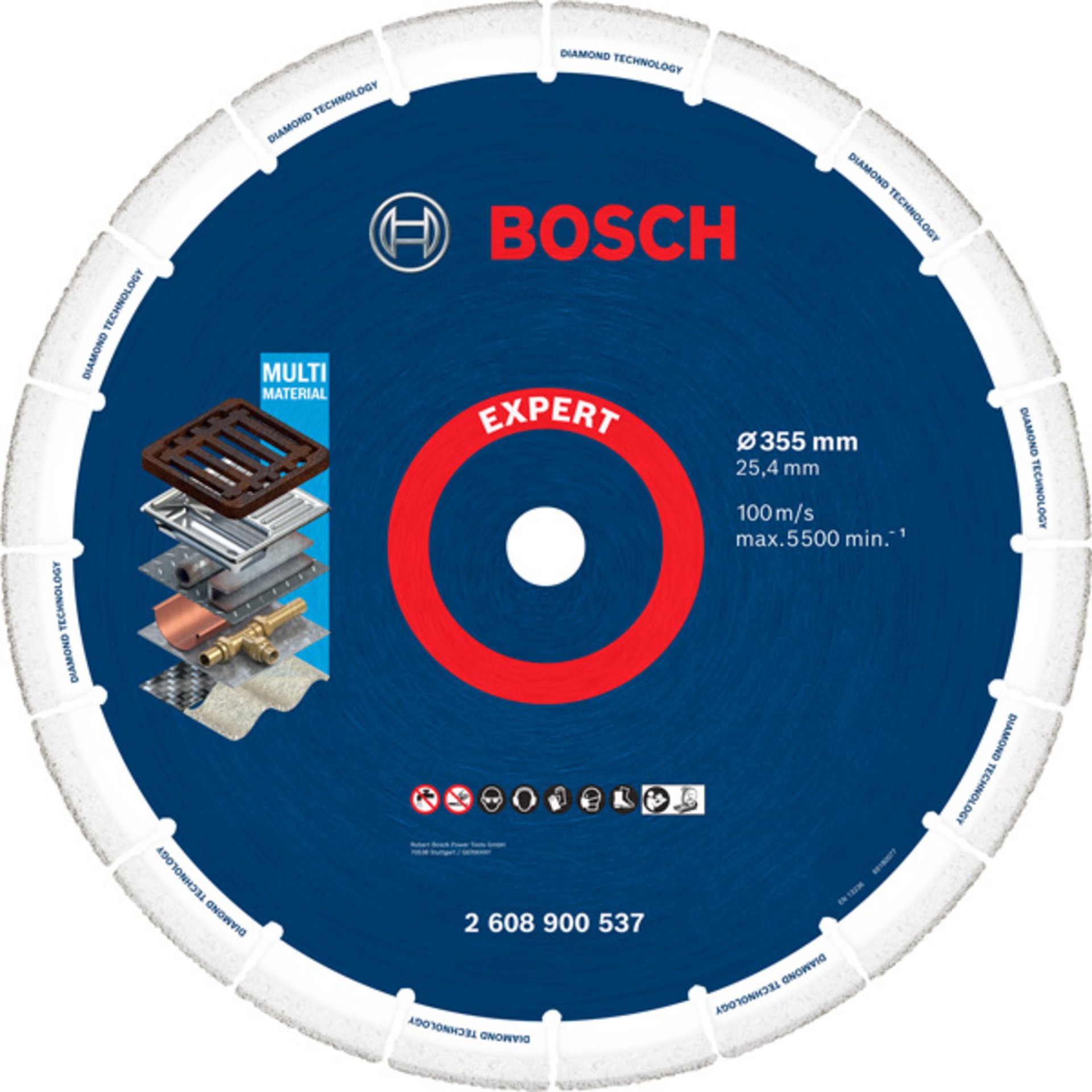 EXPERT Diamond Metal Wheel Trennscheibe, 355x25,4 mm