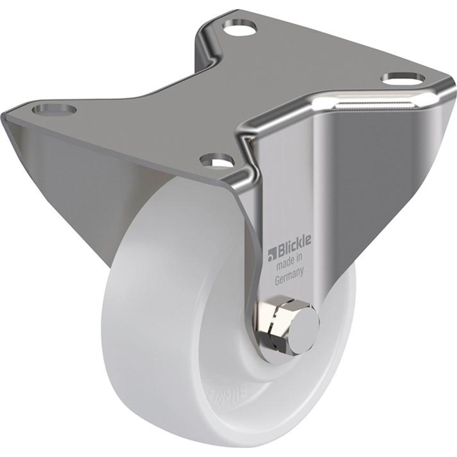 Edelstahl-Bockrolle, Typ BX-PO