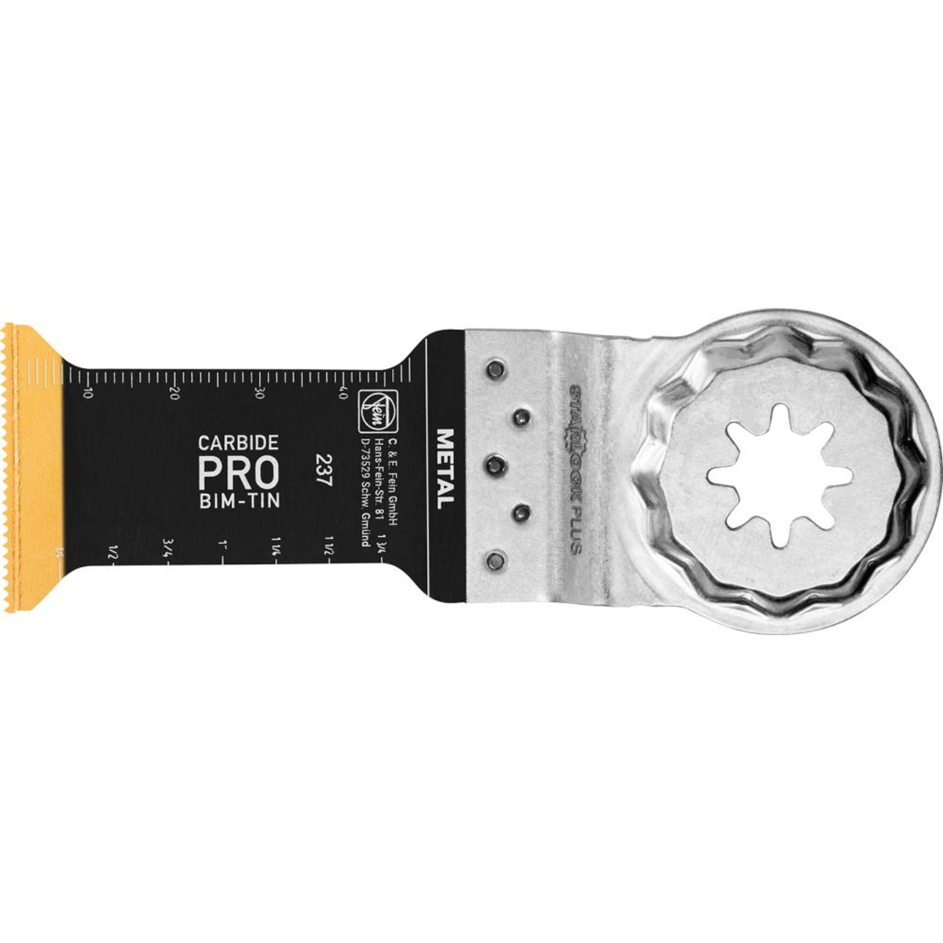 Tauchsägeblatt E-Cut Carbide Pro mit Starlock-Plus-Aufnahme