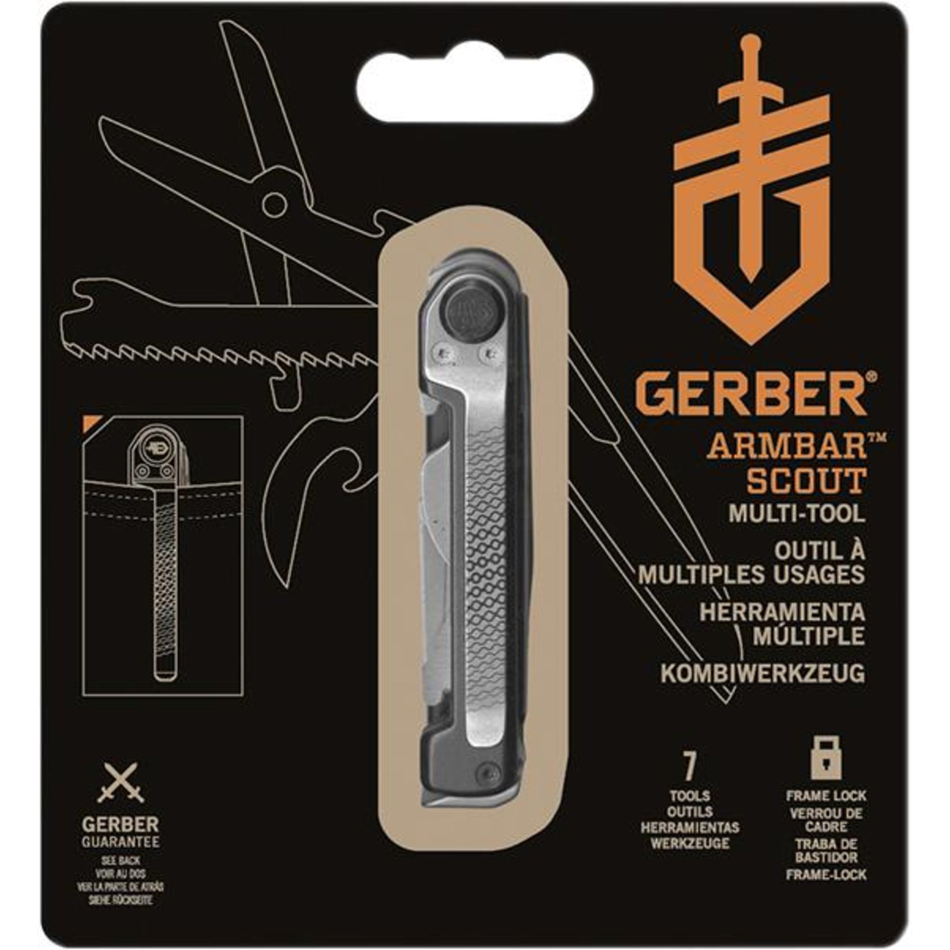 Multitool Armar Scout Onyx
