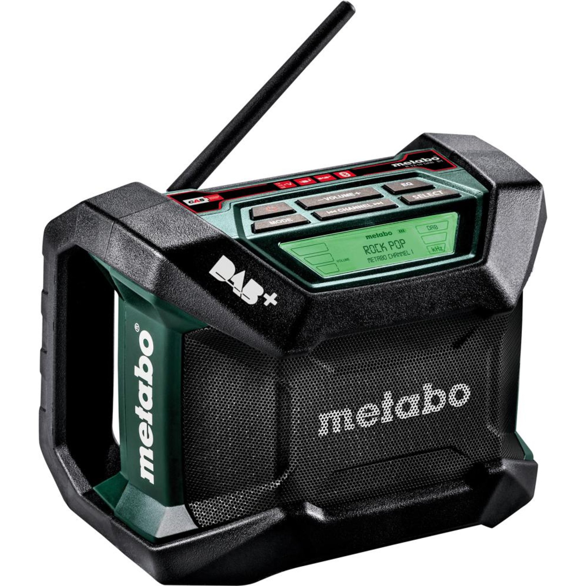 Baustellenradio solo R 12-18 DAB+BT Metabo ohne Akku ohne Ladegerät Karton
