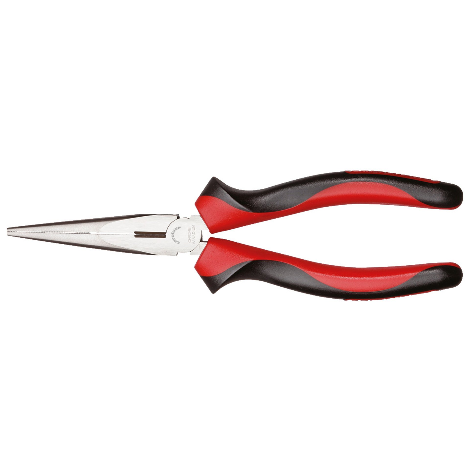R28502200 Flachrundzange gerade 200 mm 2K-Griff