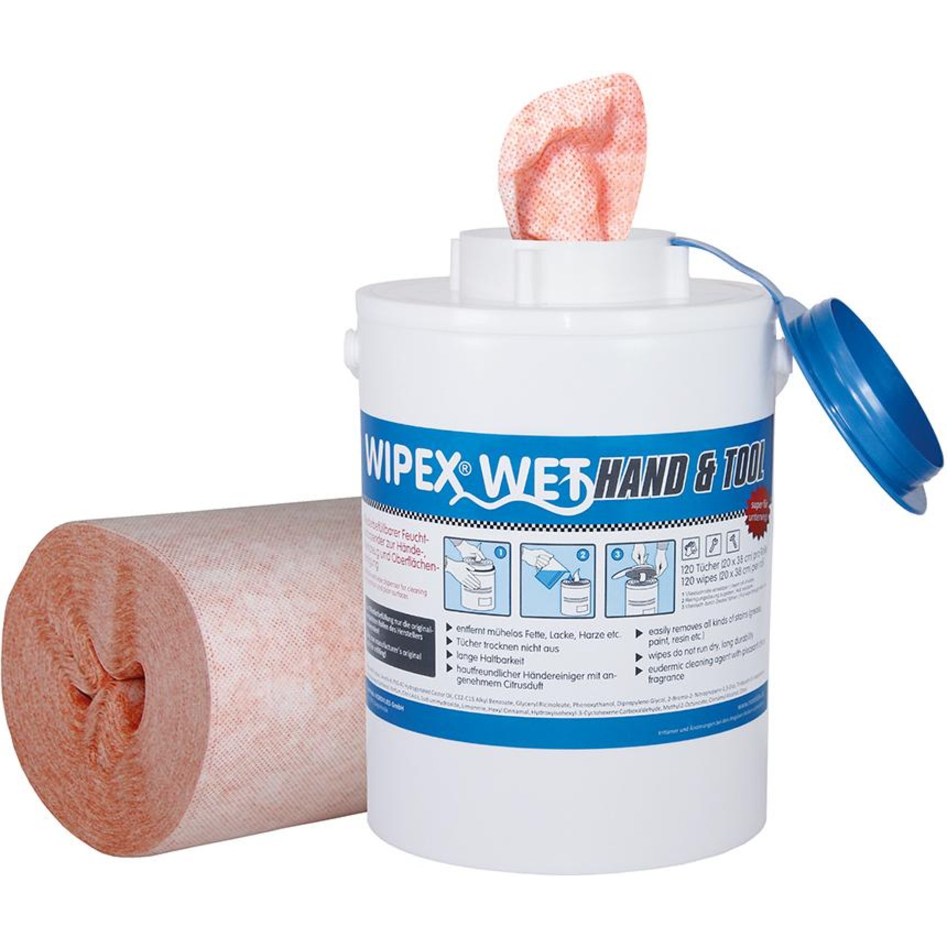 Vliestuch WET Hand & Tool