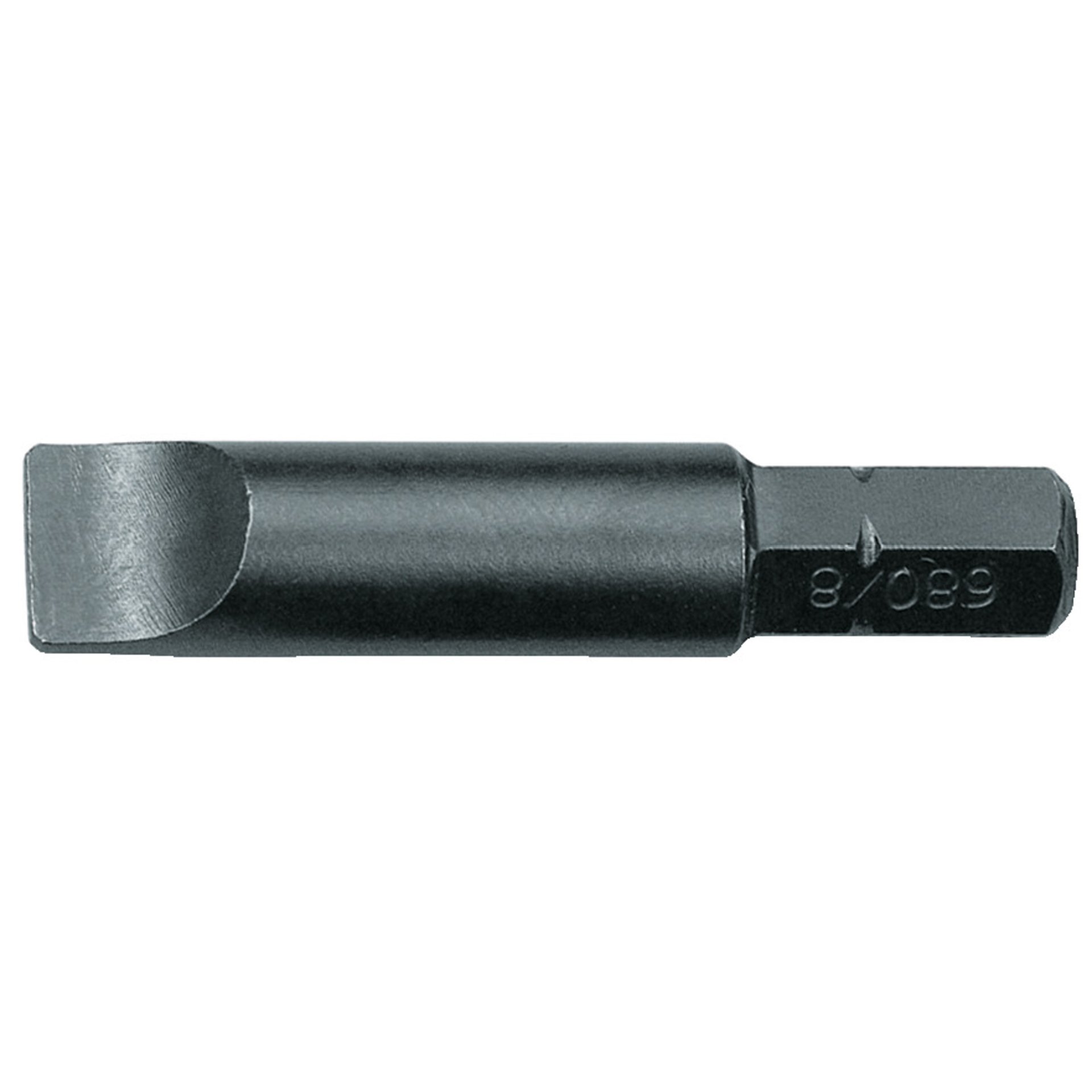 680 8 S-010 Schraubendreherbit 1/4", Vorteilspack 10-teilig, Schlitz 8 mm