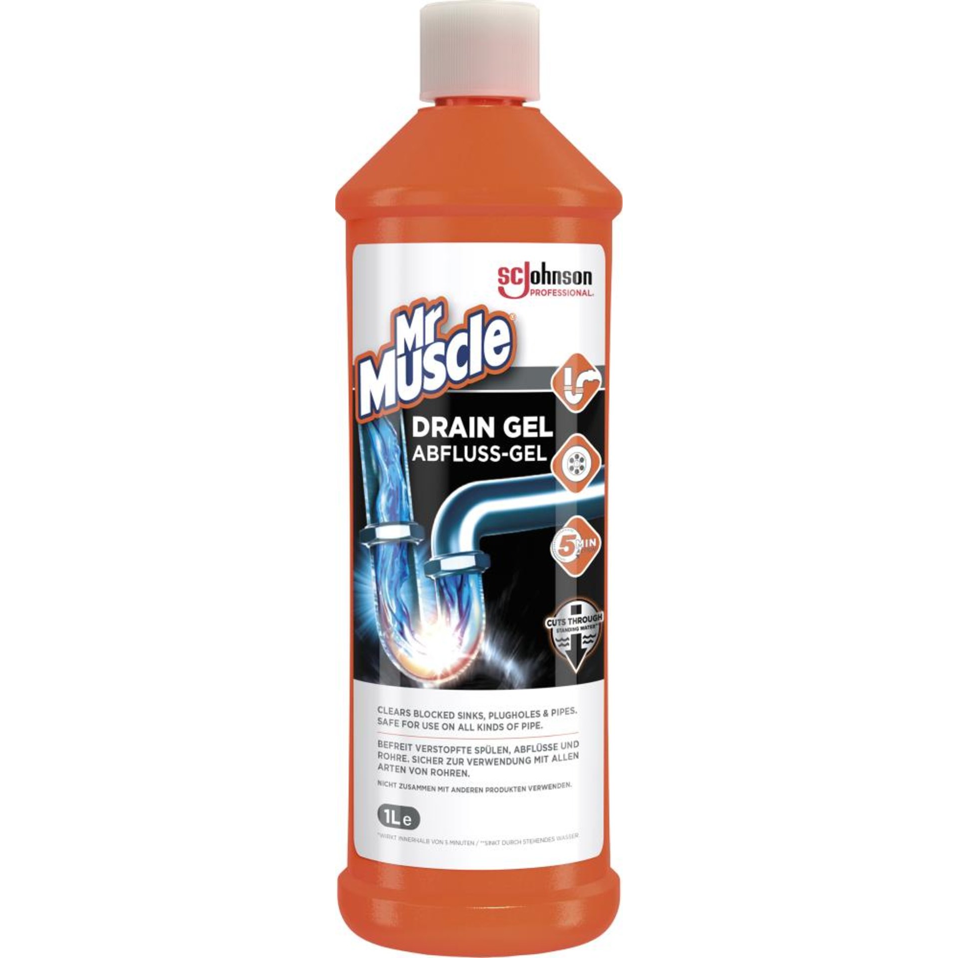 Mr Muscle Abfluss-Gel 1 L Flasche
