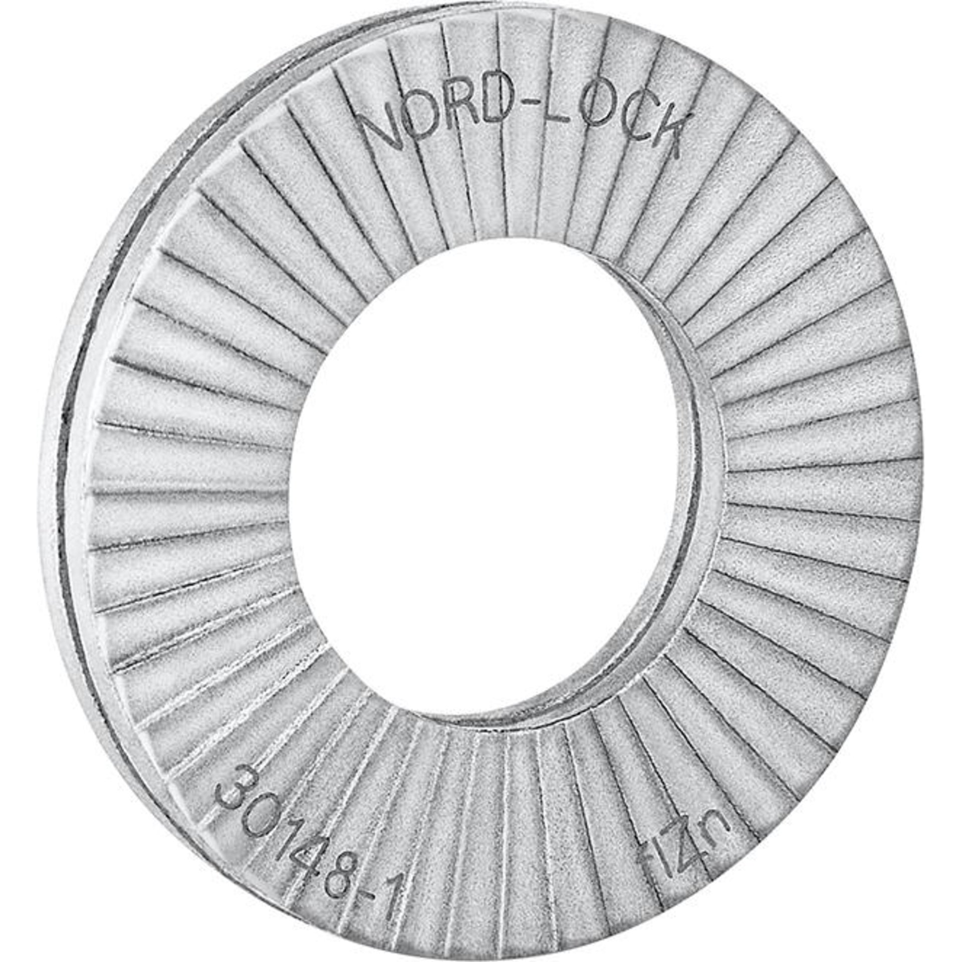 Nord-Lock® Keilsicherungsscheiben, Stahl, mit Zinklamellenbeschichtung Delta Protect