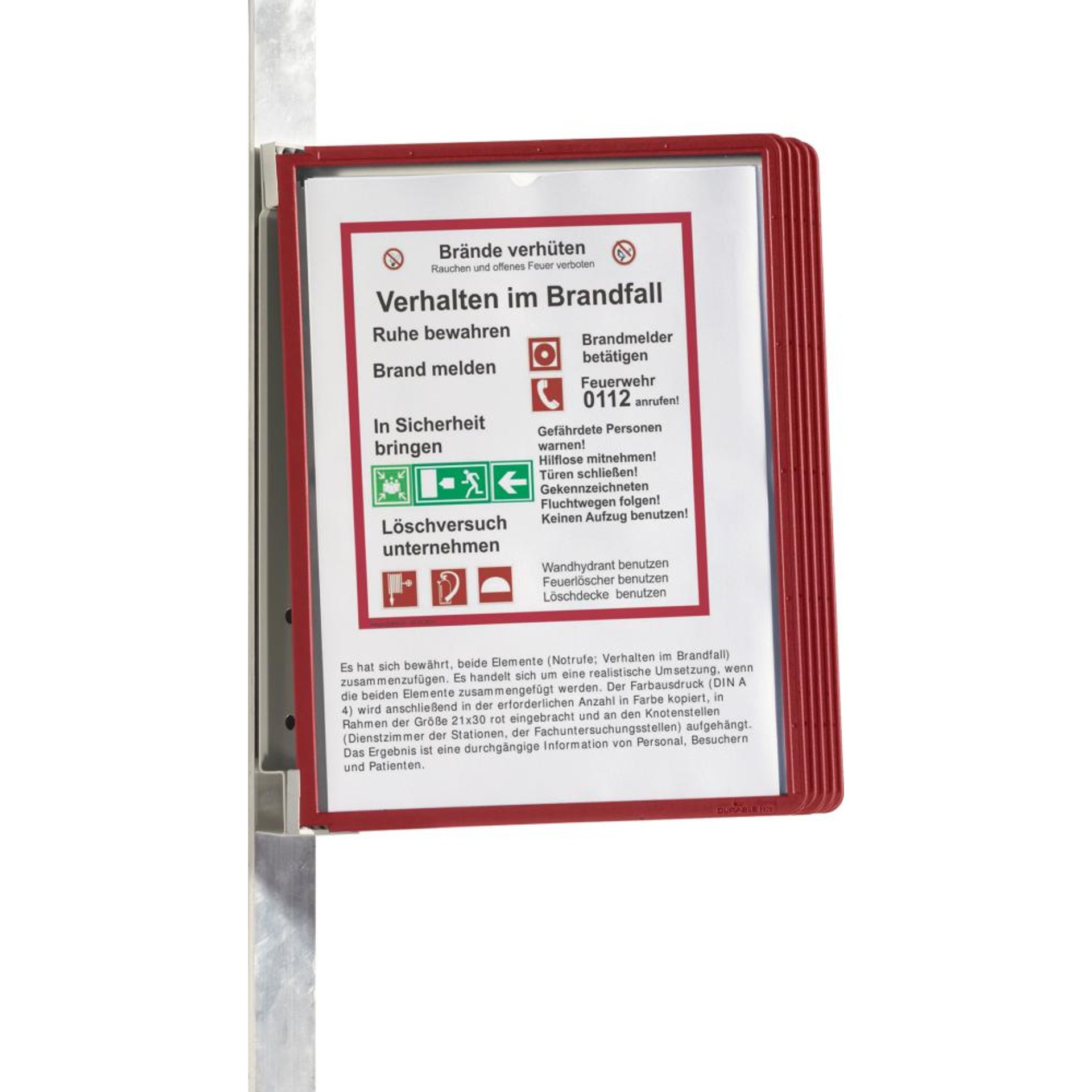 Sichttafelsystem VARIO® Magnetic Wall