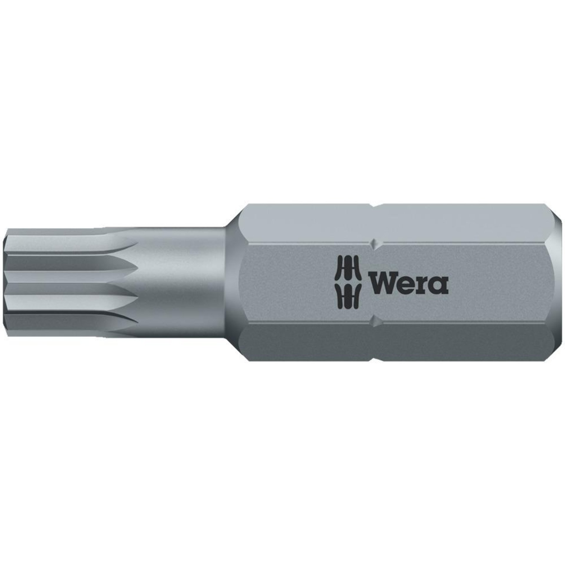 Bit für Vielzahnschrauben 1/4" DIN 3126 C 6,3