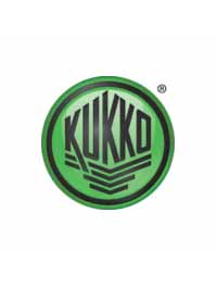 KUKKO Logo – das Logo zeigt ein rundes, grün-schwarzes Emblem mit dem Markennamen „KUKKO