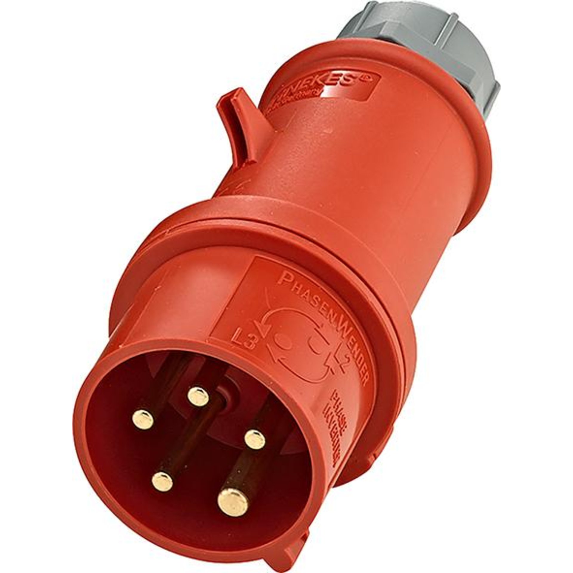 CEE-Stecker mit Phasenwender