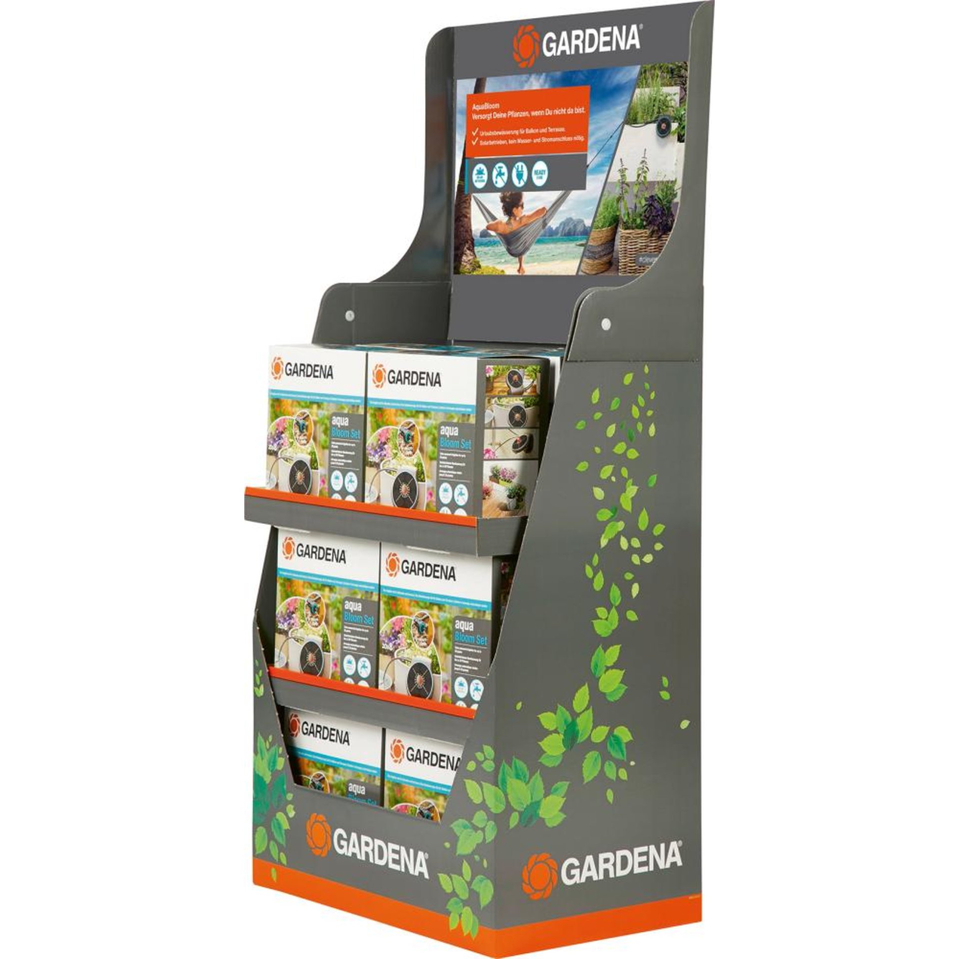 Solar-wässerung Aquaoom Set Dispay