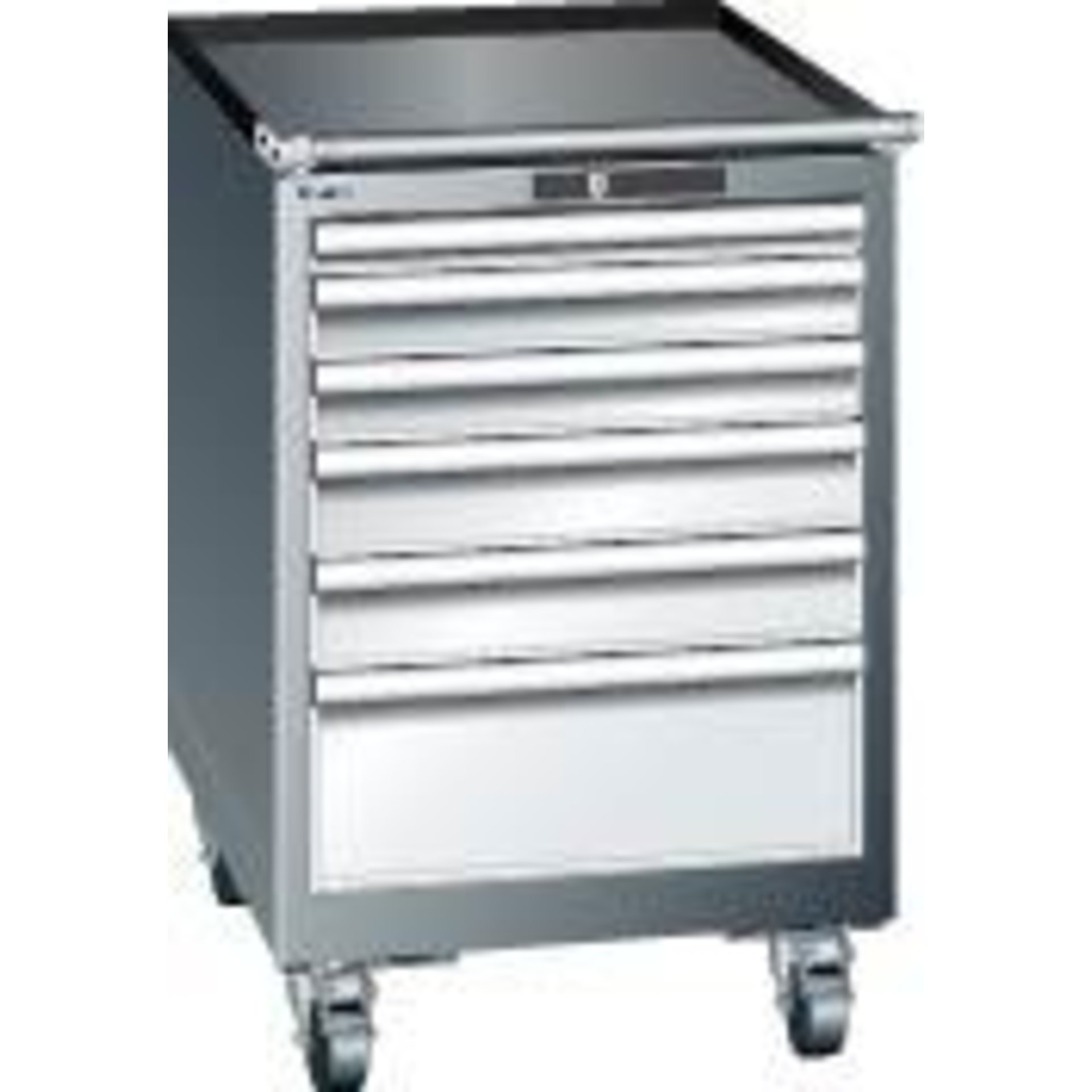 Schubladenschrank, 27 x 27 E, fahrbar