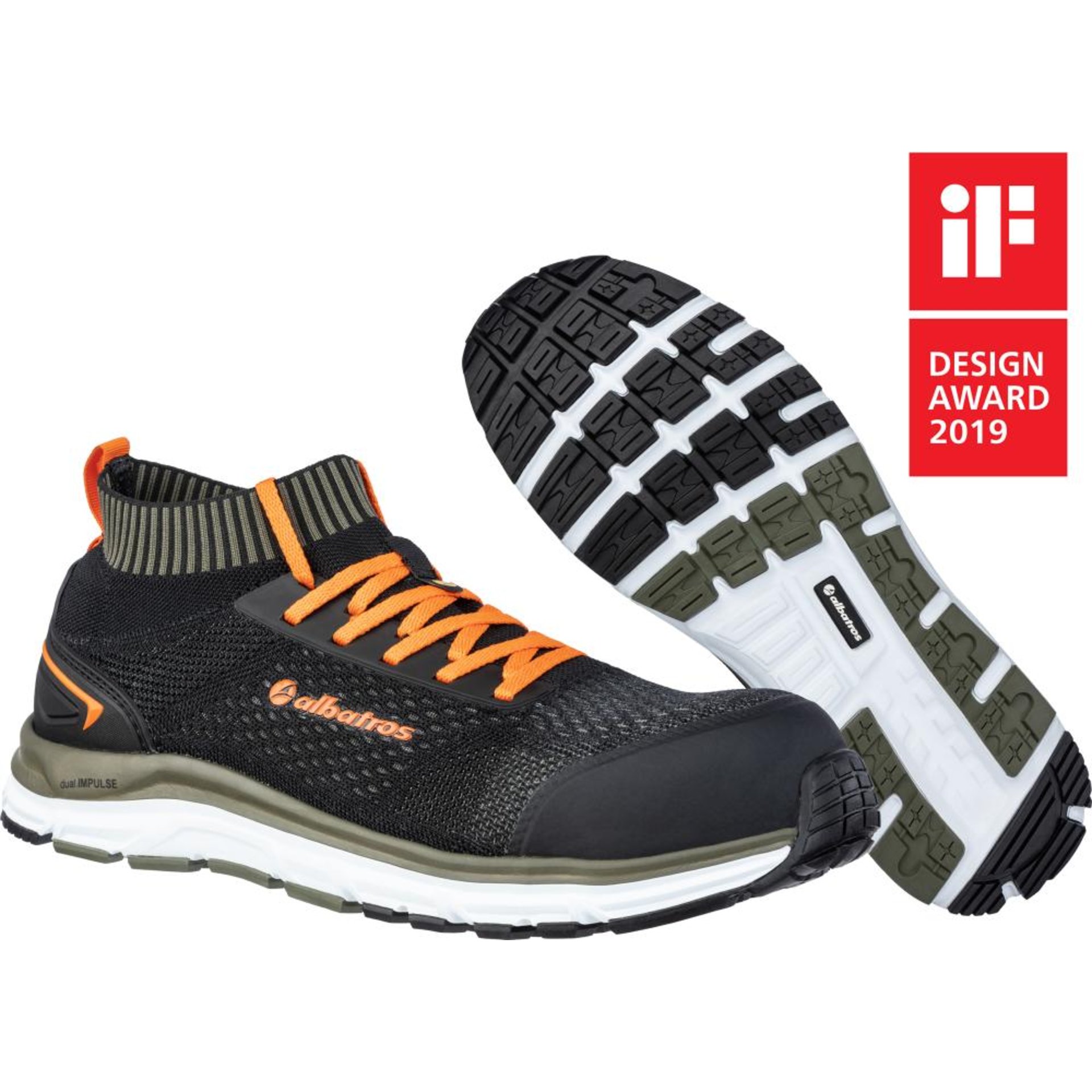 Sicherheitshalbschuh Ultimate Impulse Olive Low 646730, S1P SRA HRO ESD