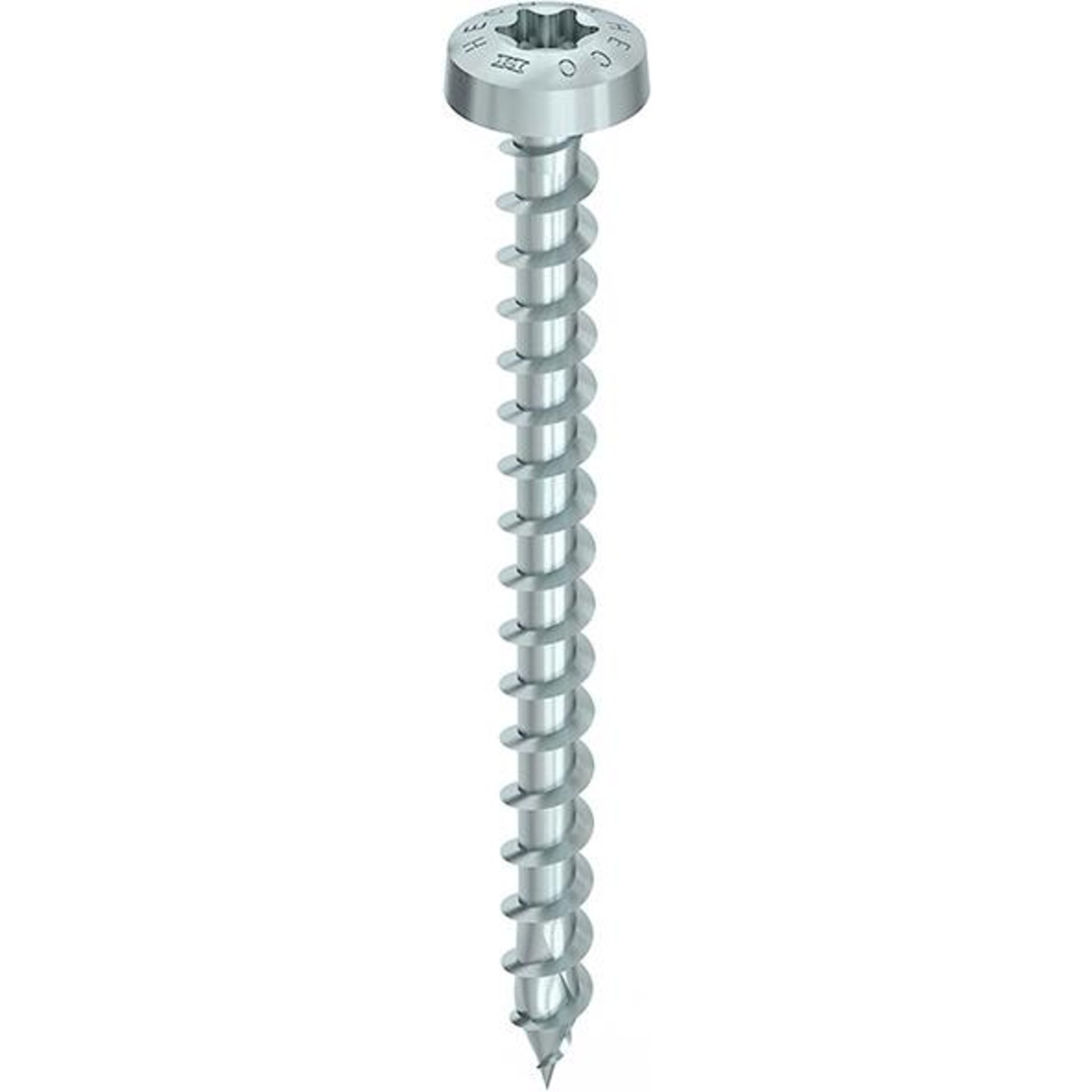 HECO-TOPIX®-plus, Rundkopf,  TD, verzinkt blau, A3K