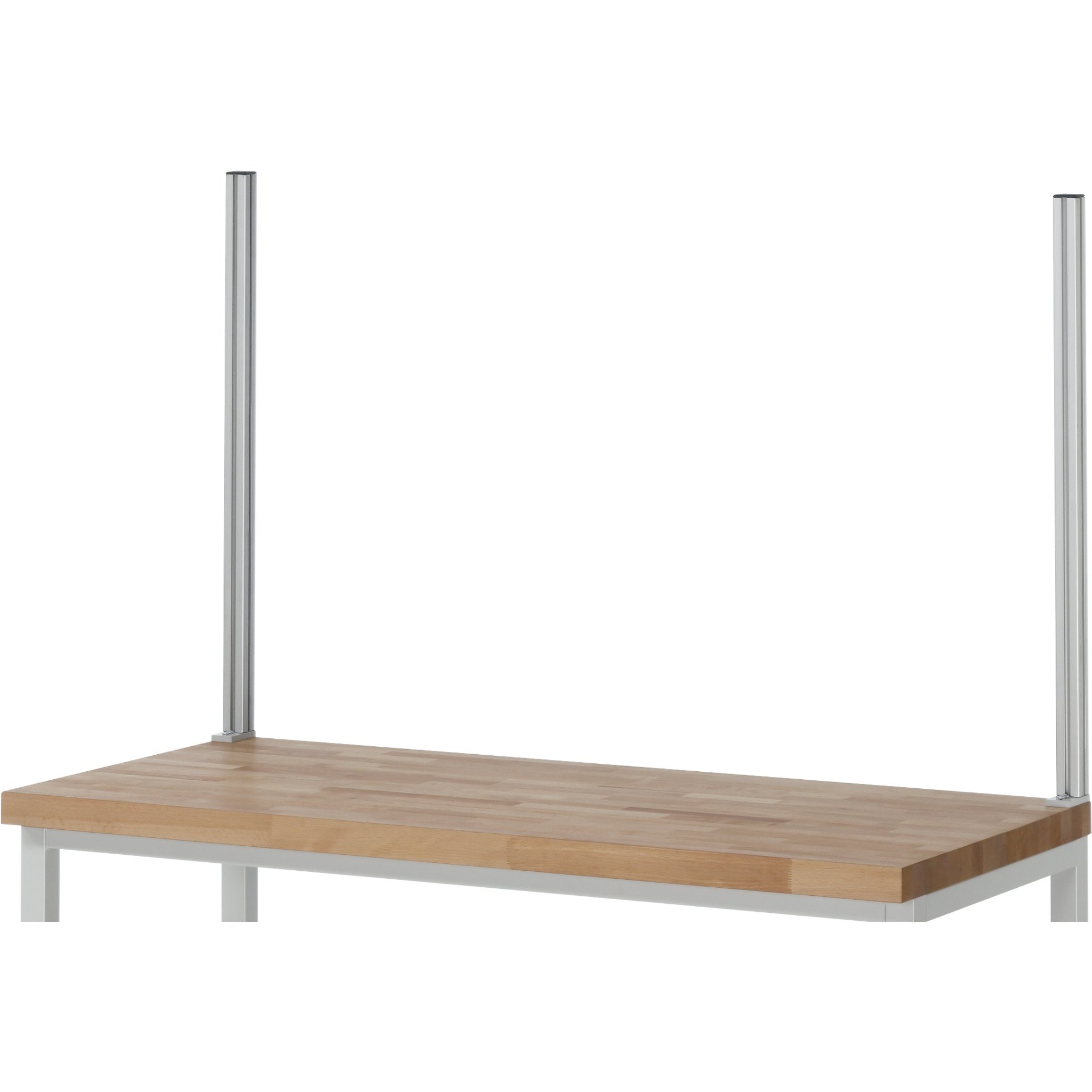 System-Stützenpaar zur Montage auf Arbeitsplatte E/EE, Nutzhöhe 900mm