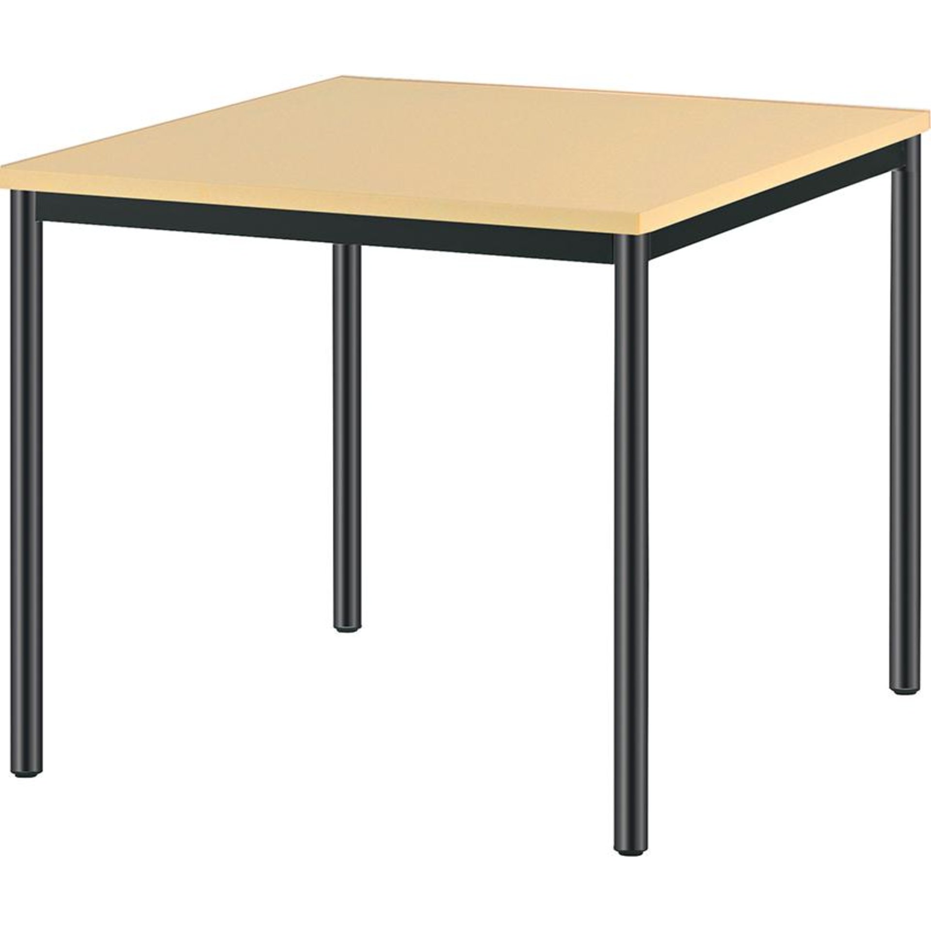 Mehrzwecktisch, mit Stahlrohr-Gestell