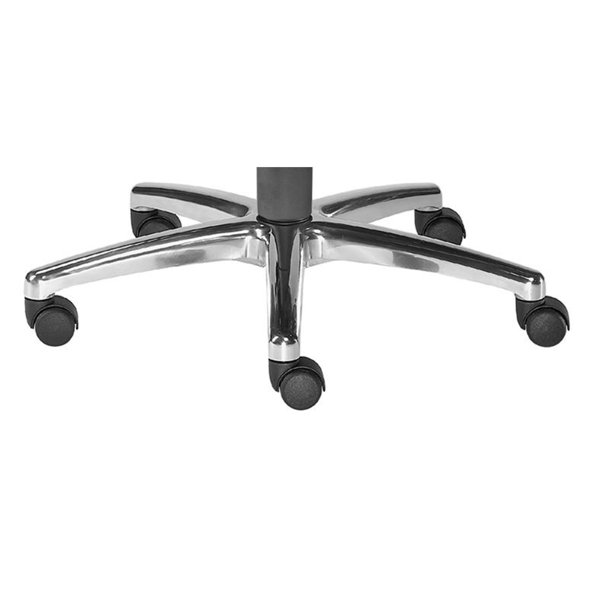 Alu-Fußkreuz Alu-Fußkreuz hochglanz pol., D 610 mm Mehrpreis