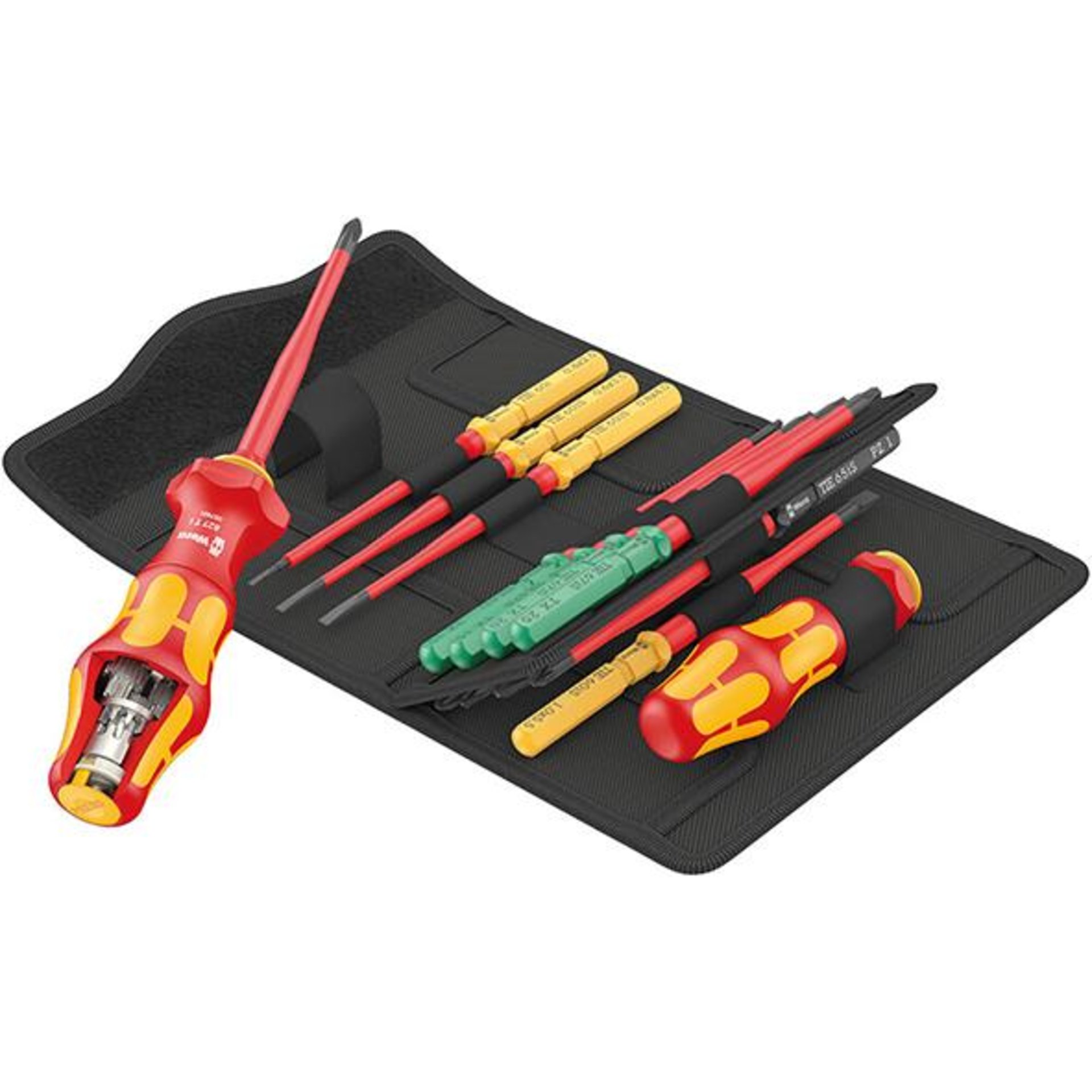 Wechselklingen-Satz Kraftform Turbo VDE Satz 16-teilig Wera
