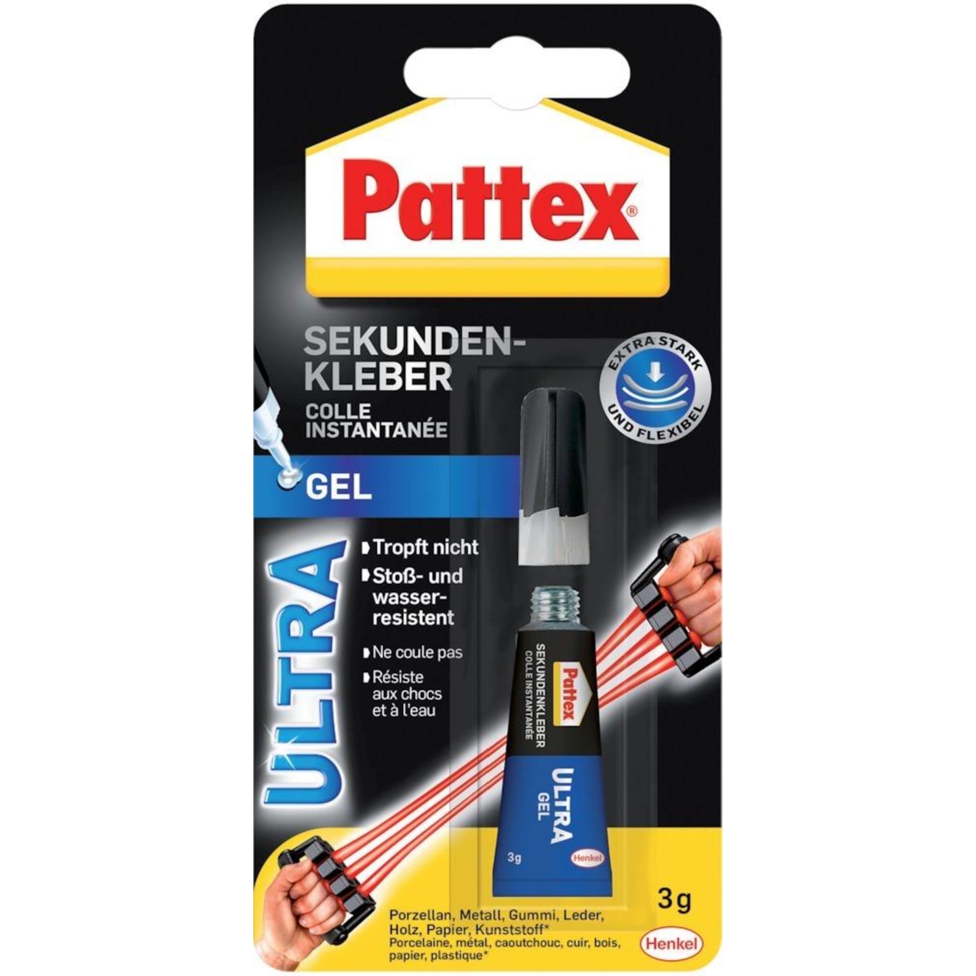 Pattex® Sekunden-Alleskleber Ultra Gel