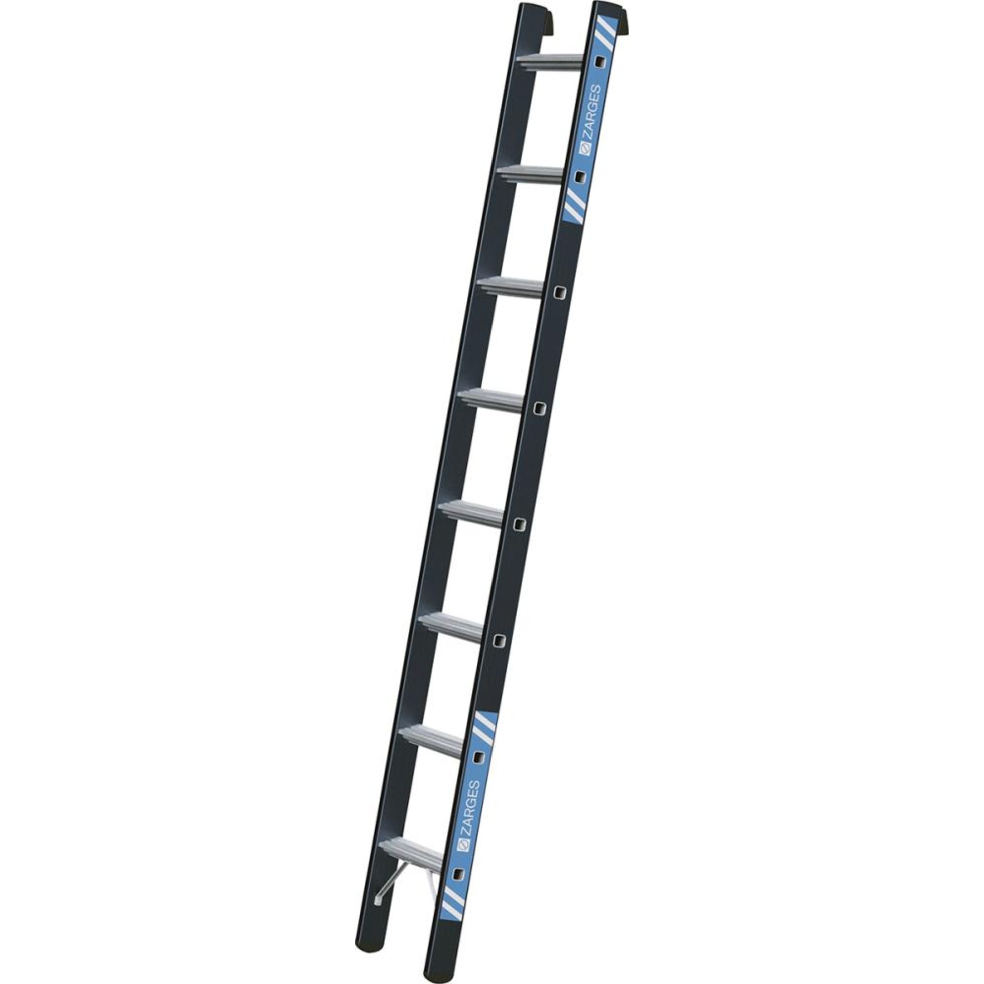Schwerlast-Anlegele. Z600m. 8 Sprossen, AH 3,15m