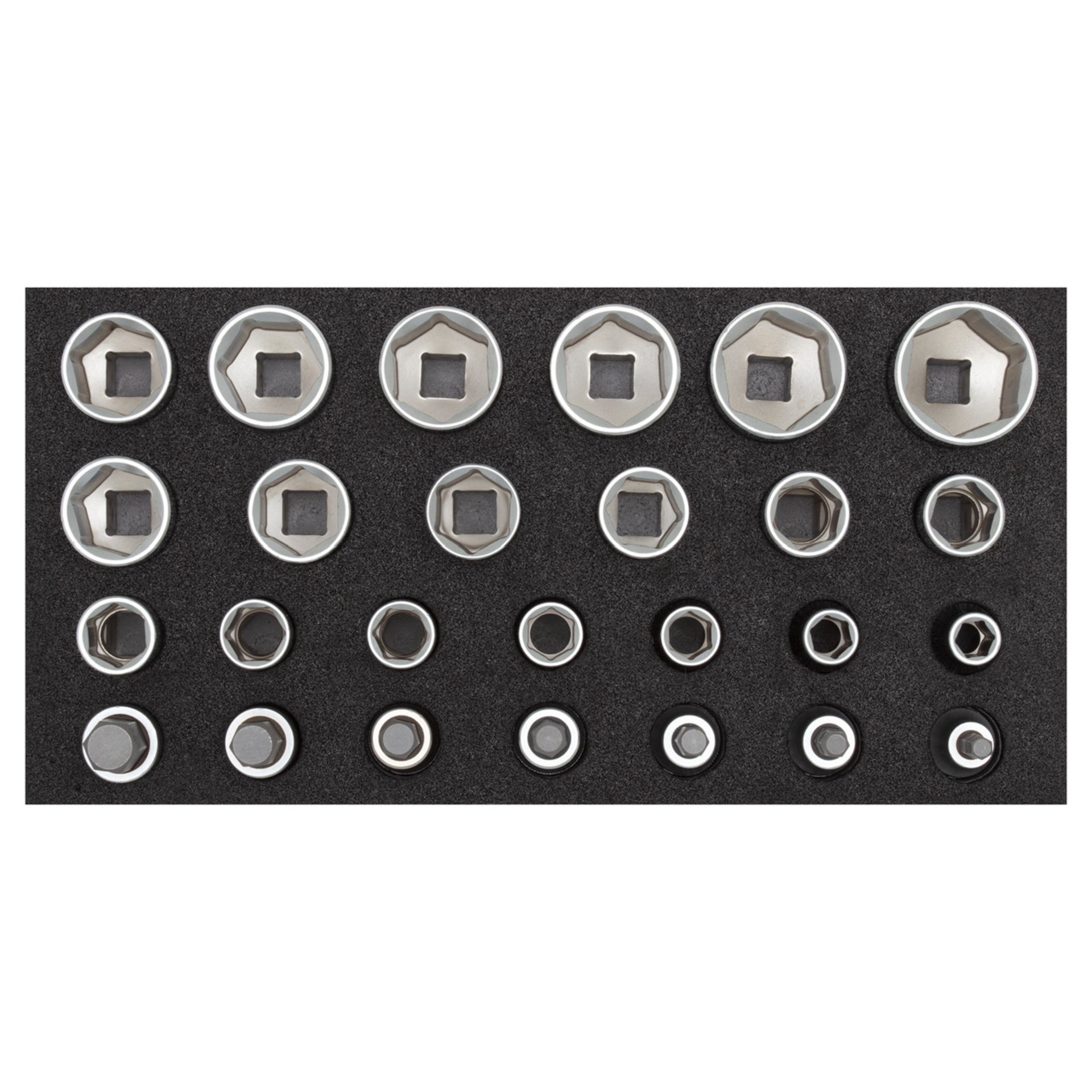 R22150009 Steckschlüssel-Satz 1/2" 2/6 CT-Modul 26-teilig