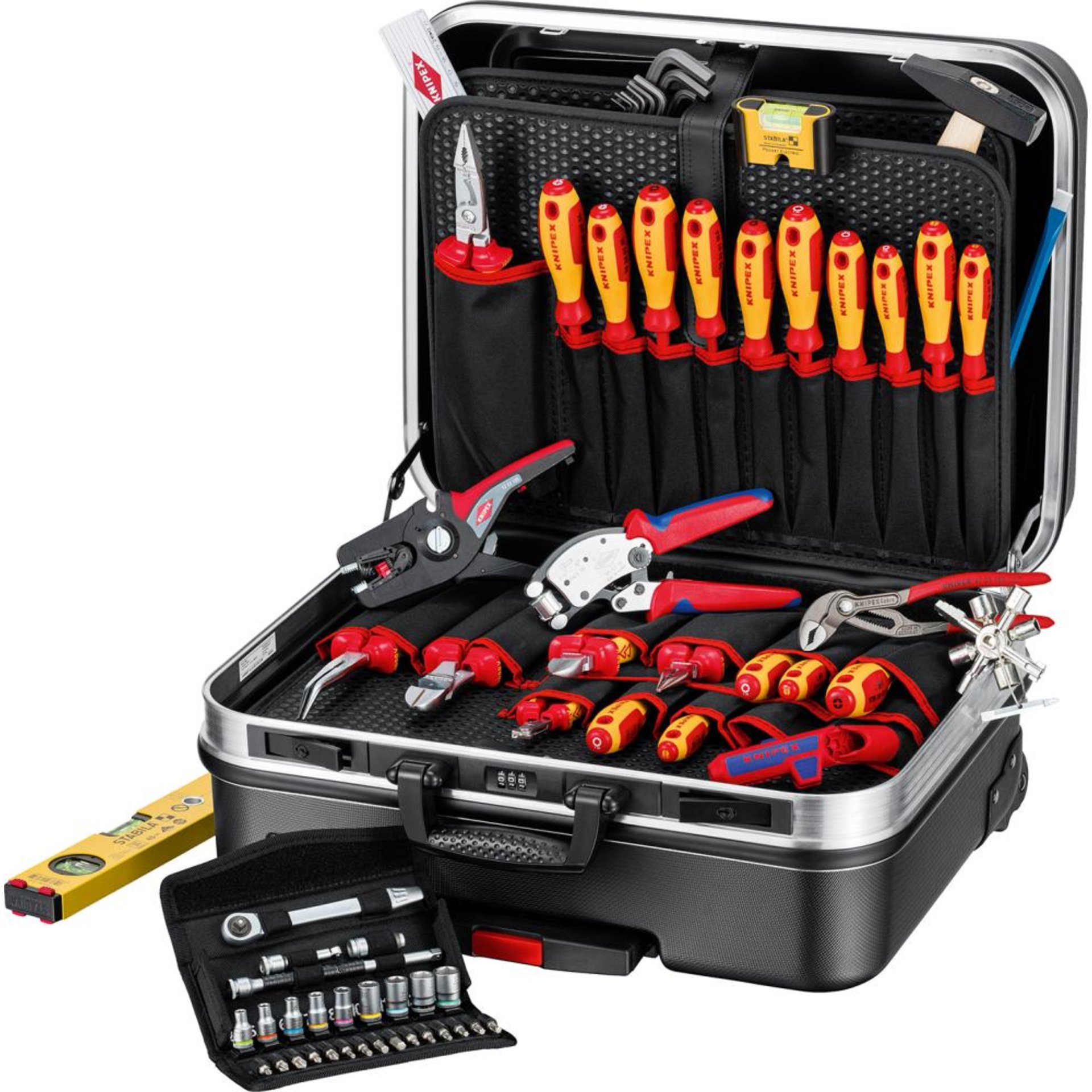 Werkzeugkoffer BIG Basic Move Elektro+ 00 21 06 KNIPEX
