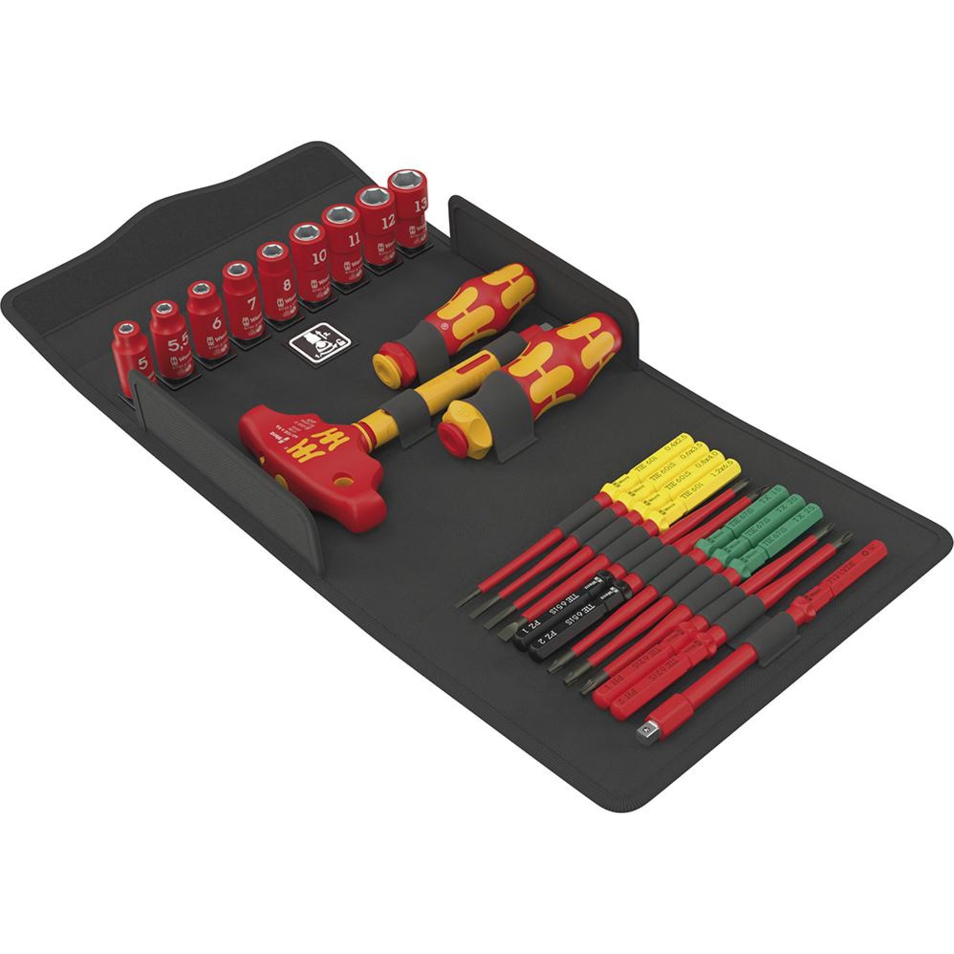 Wechselklingen-Satz Kraftform Kompakt VDE 24-teilig Allrounder Wera