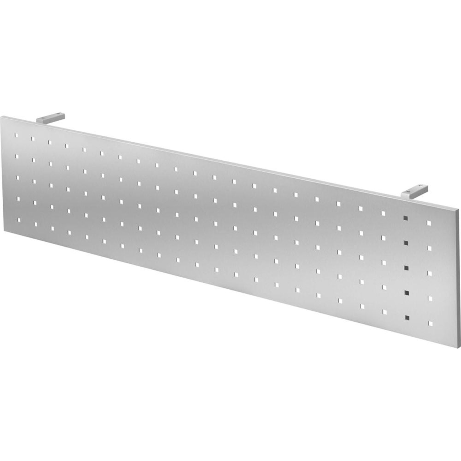 Sichtblende RSI16 für 160er Tisch Silber