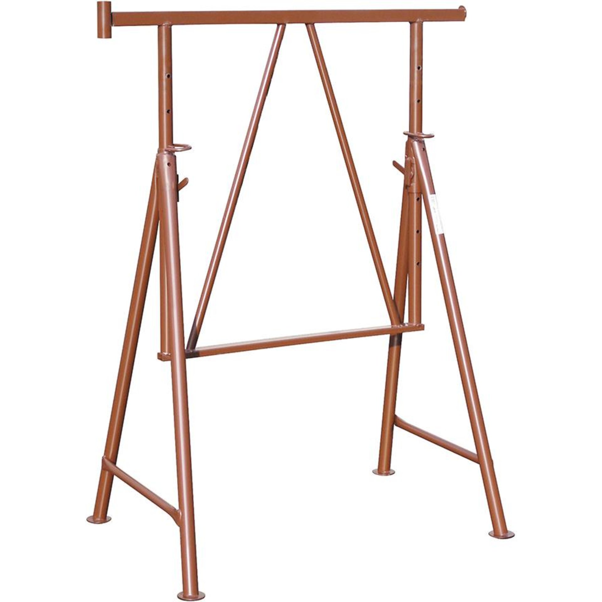 Gerüstbock lackiert B 1,20m H 0,75-1,30m müba